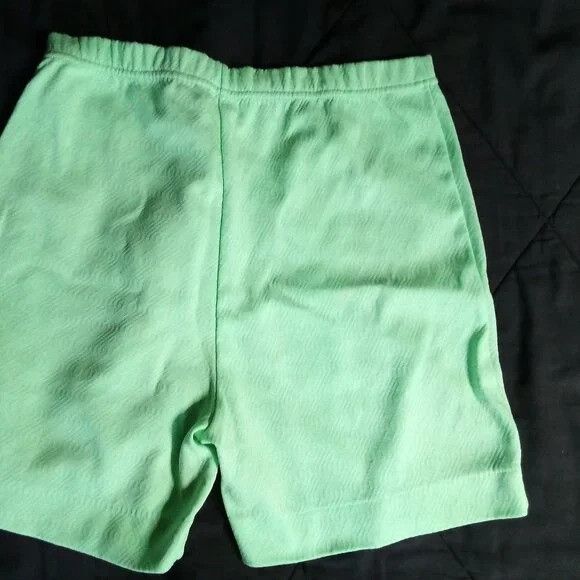 Vintage Vintage 60s Neon Green Nylon Shorts Size 30" / US 8 / IT 44 - 3 Thumbnail