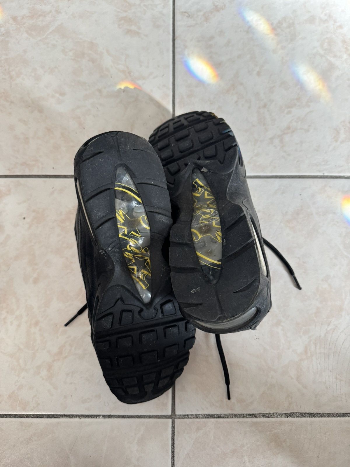 Corteiz × Nike Nike x Corteiz Air Max 95 Honey Black Size US 9.5 / EU 42-43 - 6 Thumbnail