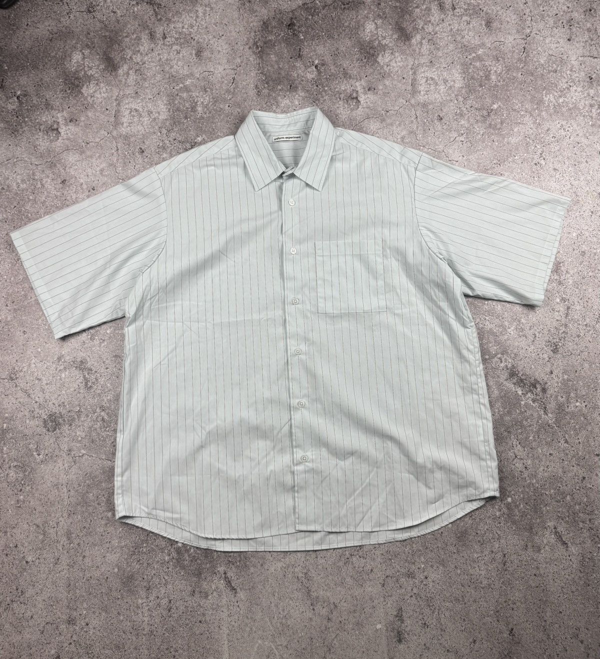 uniform experiment 🔥Uniform experiment fragment design sophnet striped shirt Size US XL / EU 56 / 4 - 1 Thumbnail
