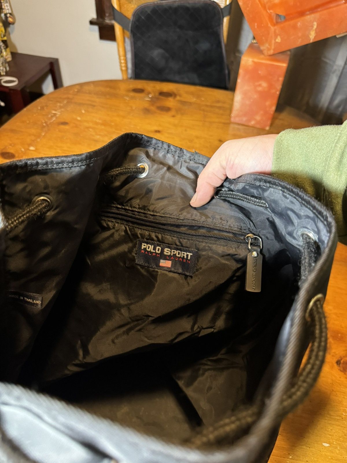 Polo Ralph Lauren × Vintage Vtg POLO SPORT RALPH LAUREN Duffle Bucket Bag Size ONE SIZE - 8 Thumbnail