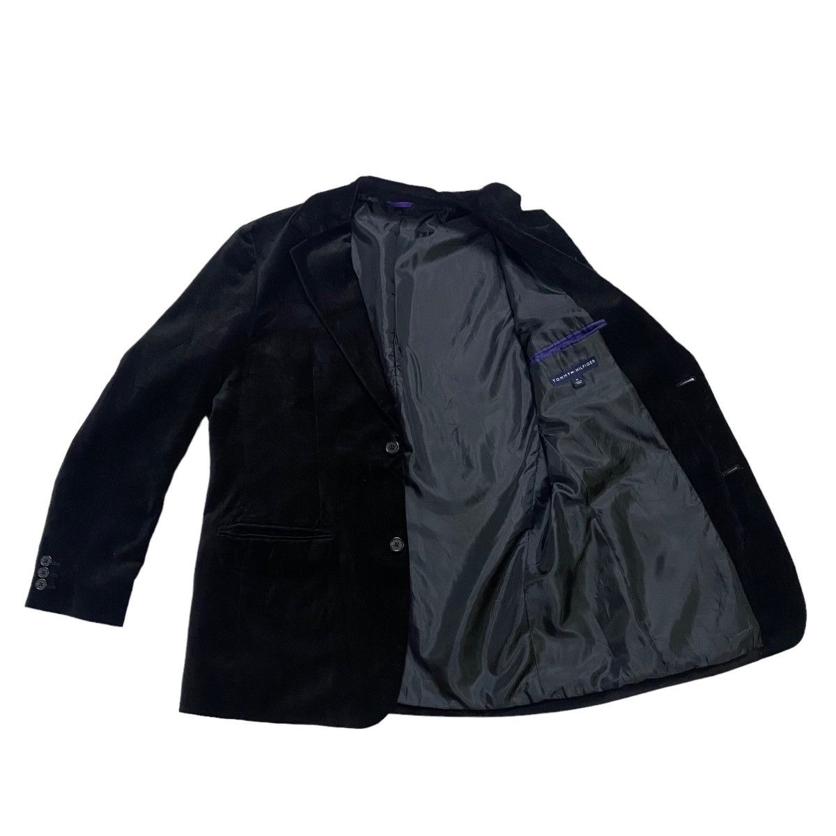 Tommy Hilfiger × Velvet Tommy Hilfiger velvet blazer coat Size US M / EU 48-50 / 2 - 3 Thumbnail