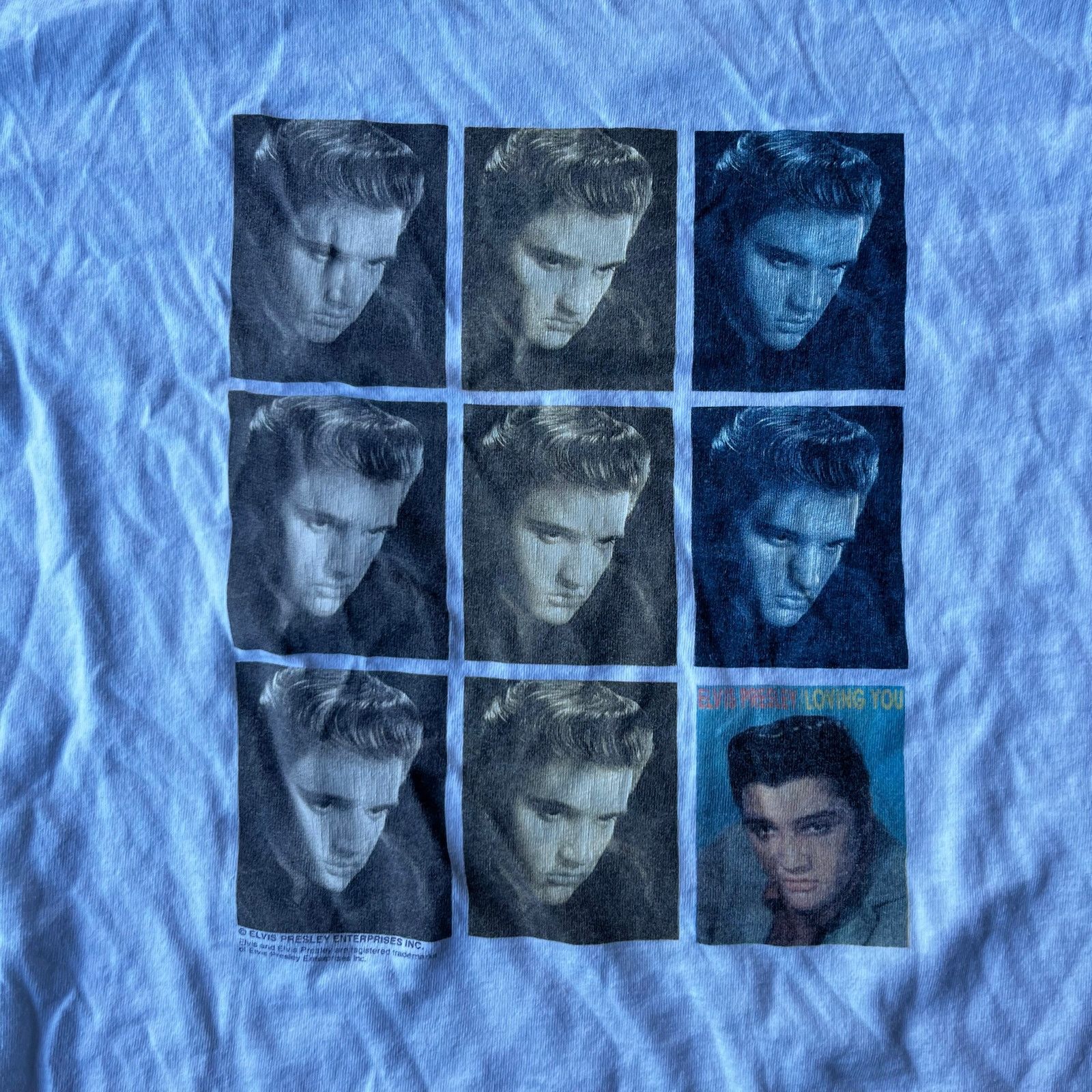 Vintage VINTAGE 90S ELVIS PRESLEY ANDY WARHOL ART SHIRT LARGE TEE Size US L / EU 52-54 / 3 - 2 Thumbnail