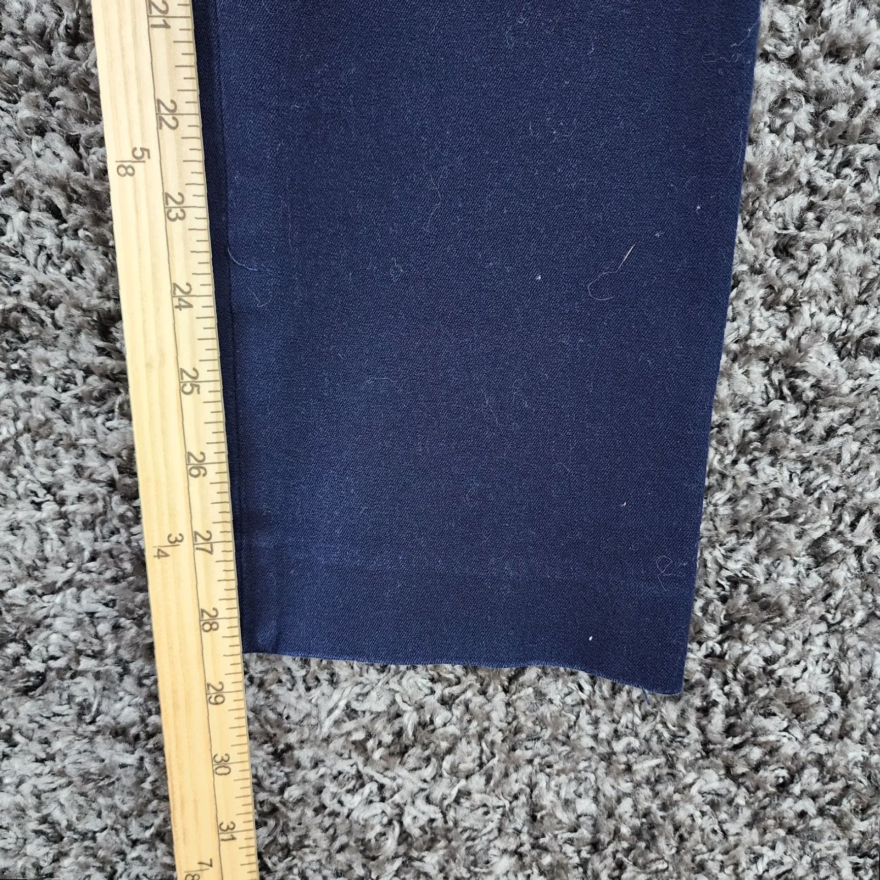 Ralph Lauren VINTAGE? No. Actually: Lauren Ralph Lauren Womens Pants Chino Dress 8 Blue 32x28.5 Womens Size 30" / US 8 / IT 44 - 5 Thumbnail