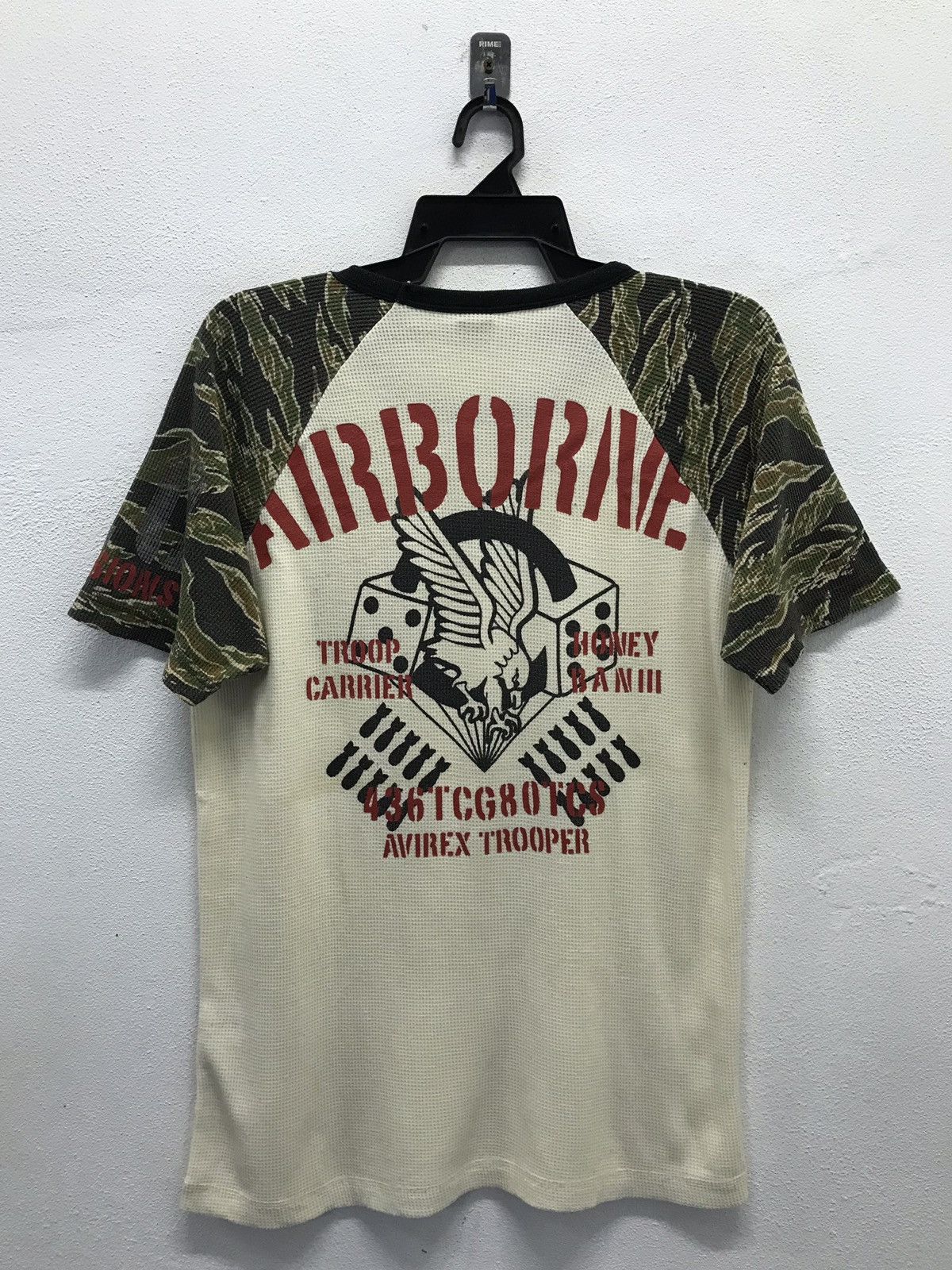 Avirex × Vintage Vintage Avirex Sky Train Airborne Shirt Size US XL / EU 56 / 4 - 1 Thumbnail