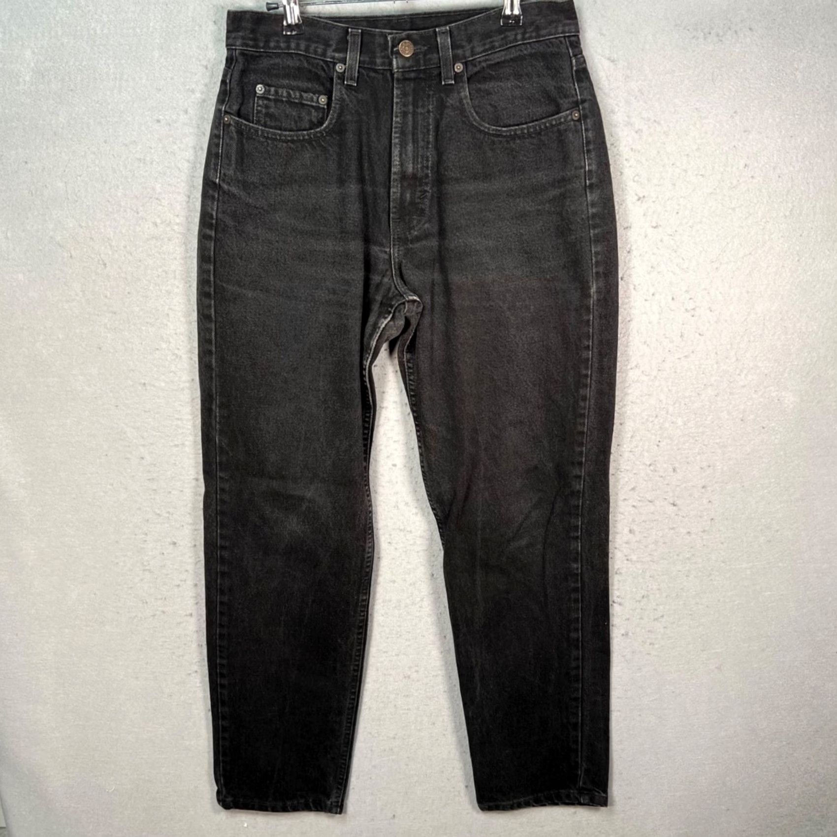 Gap Gap Jeans 30 Black Straight Denim Mens 5-Pocket USA 1969 Gap 1969 Vintage Theme USA Mens Size US 30 / EU 46 - 2 Thumbnail