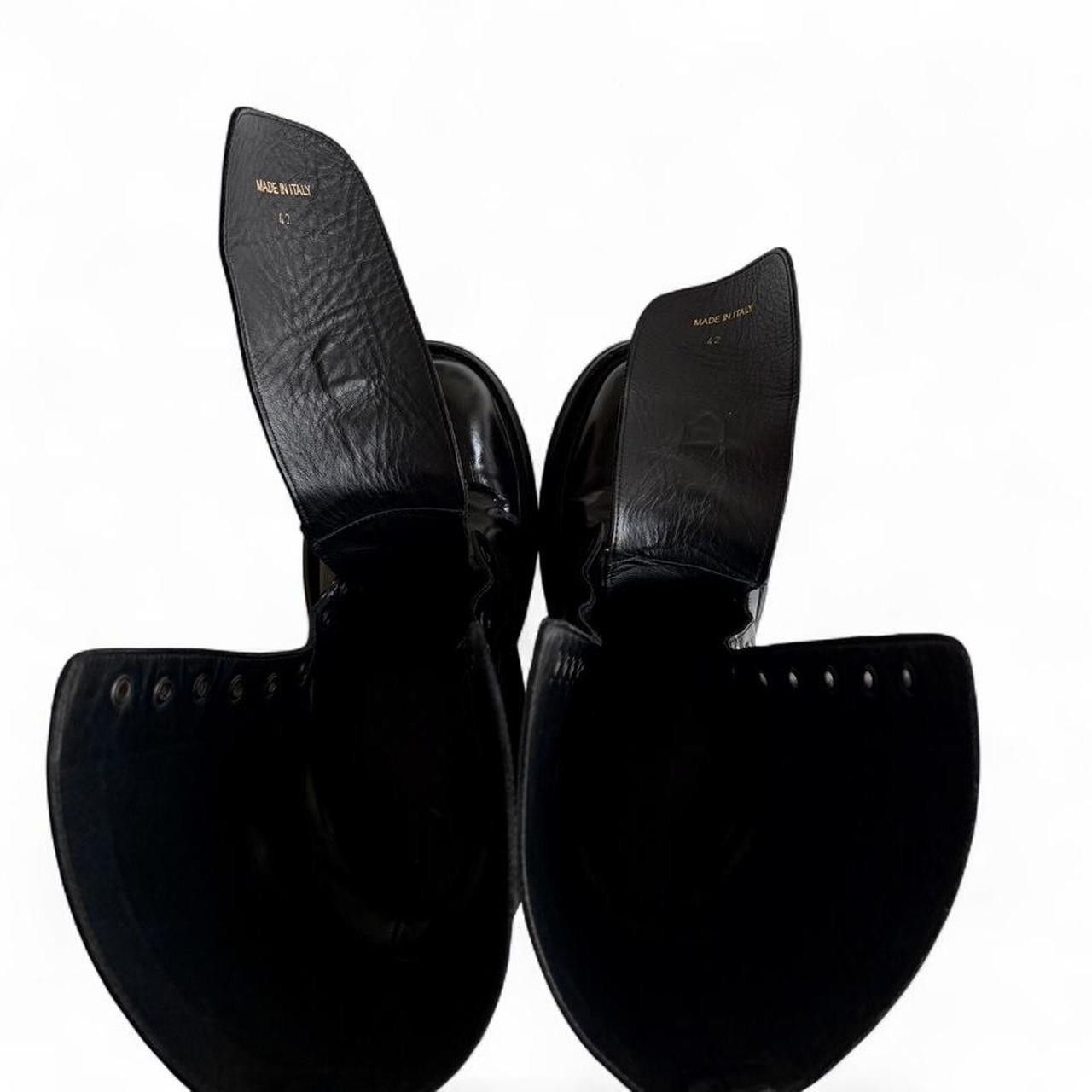 From The First From The First Black Leather Lorenzo Navigate Boots 42 Size US 9 / EU 42 - 7 Thumbnail