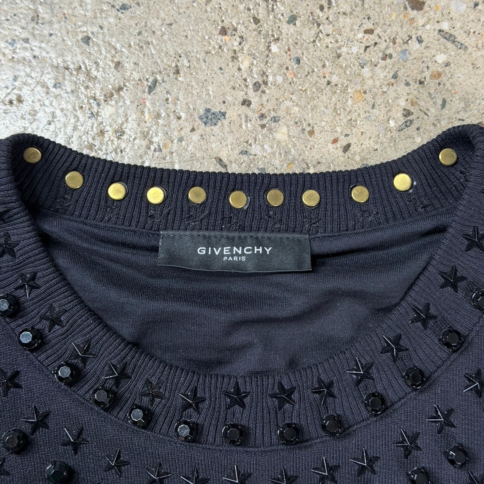 Givenchy Givenchy FW12 Look 42 Star Studded Crewneck Size US M / EU 48-50 / 2 - 5 Thumbnail