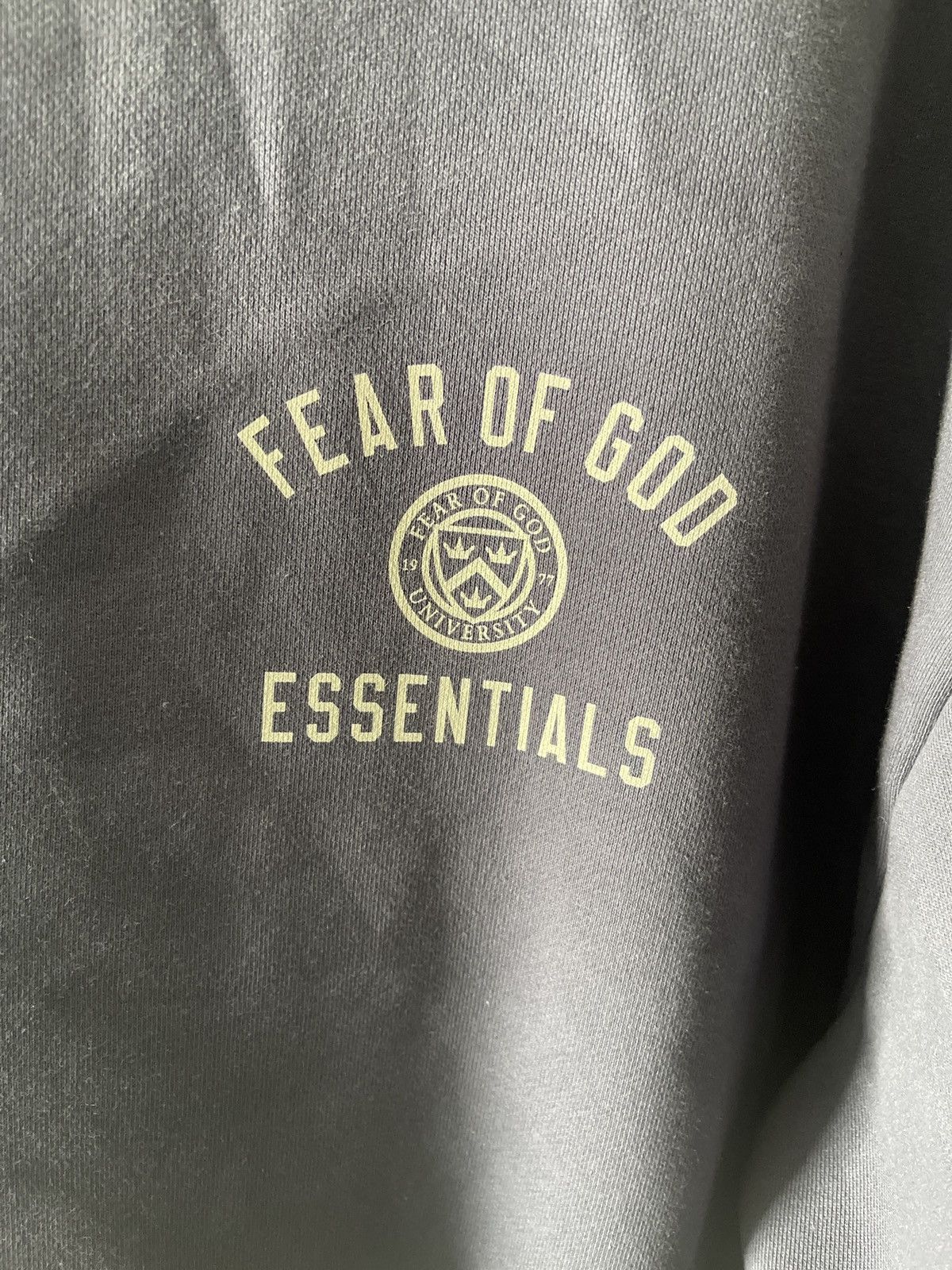 Essentials × Fear of God Fear of God Essentials Marine Fleece Crew Neck Sweatshirt Size US S / EU 44-46 / 1 - 1 Thumbnail