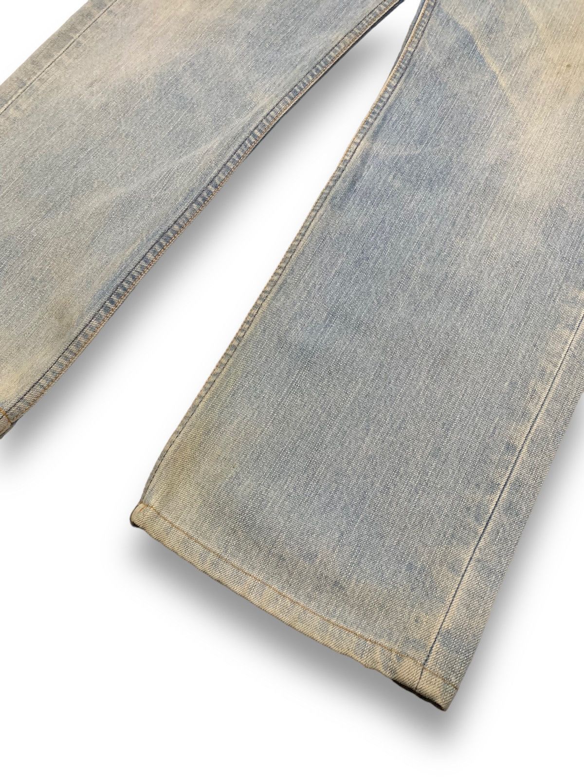 Levi's Vintage 90s Levis 702 Rusty Mud Wash Loose Jeans Size 33x28 Size US 33 - 10 Thumbnail