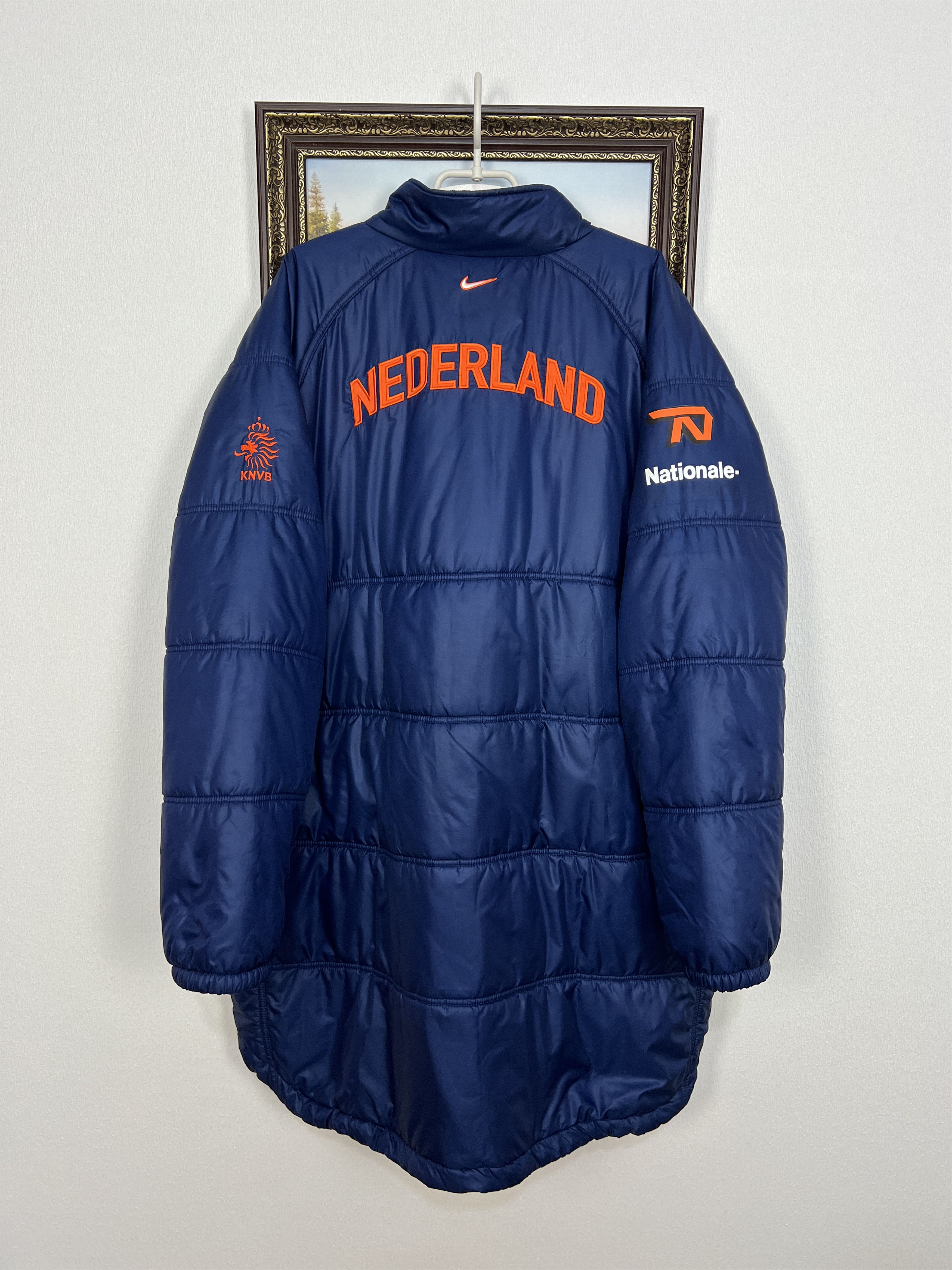 Nike Vintage Netherlands Football Warm Jacket Holland Puffer Size US XXL / EU 58 / 5 - 11 Thumbnail