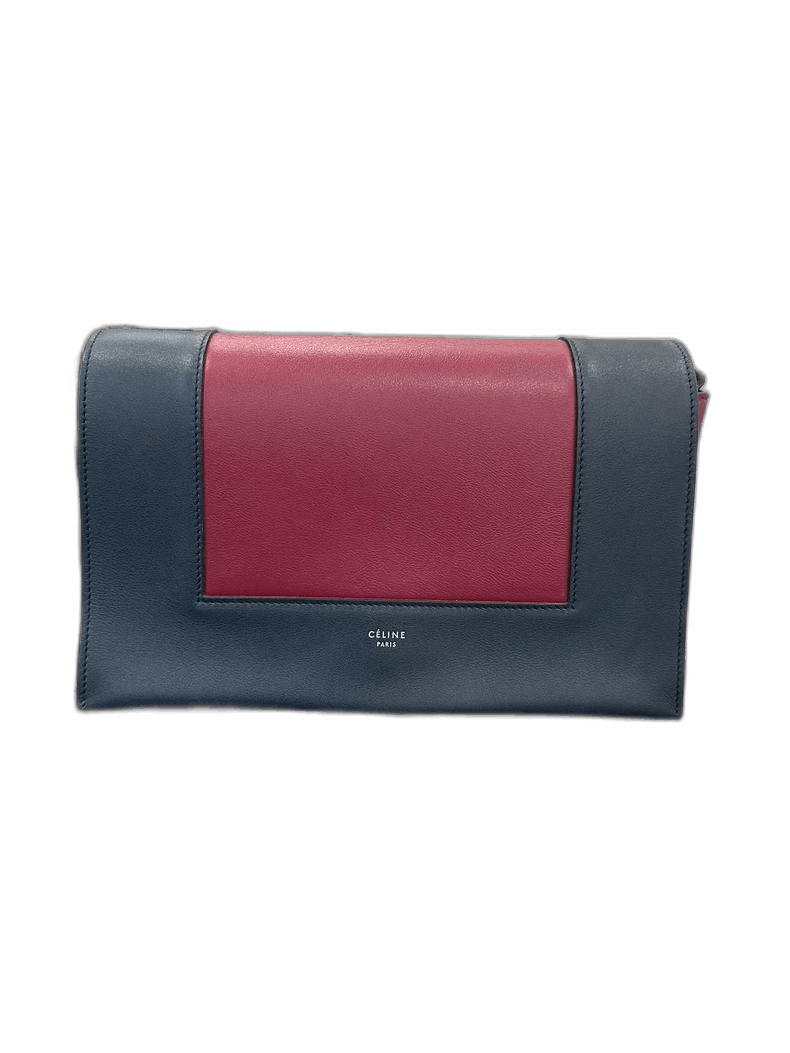Celine Celine Red Blue Color Block Shoulder Bag Size ONE SIZE - 1 Thumbnail