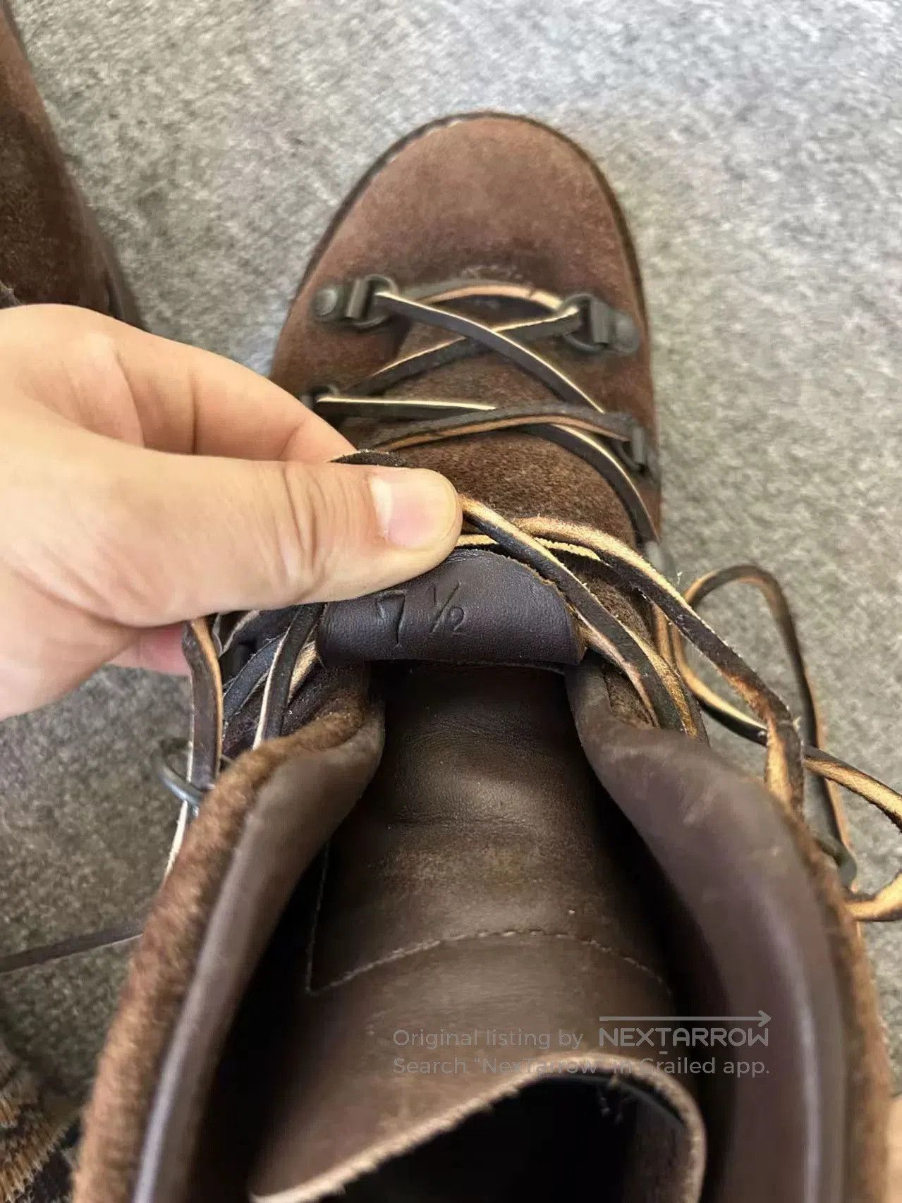 Viberg Viberg 7.5 Hiking Boots in Brown. Size US 7.5 / EU 40-41 - 9 Thumbnail