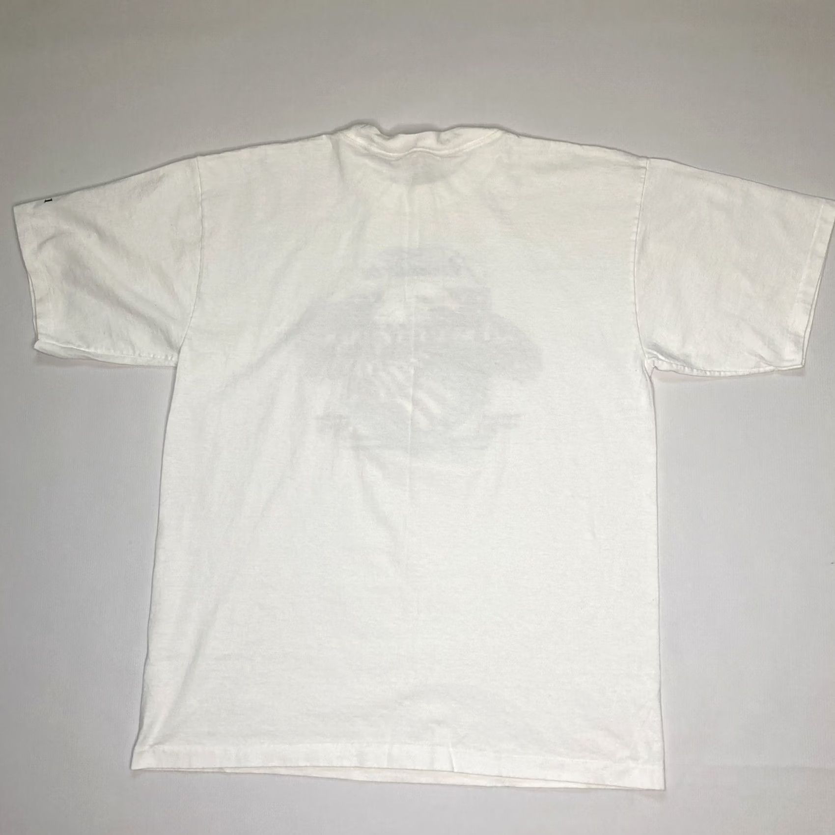 Vintage VINTAGE Proud to Be An American T Shirt XL 1990s White 3D Flag Eagle Patriot VFW Alore Mens Size US XL / EU 56 / 4 - 6 Thumbnail