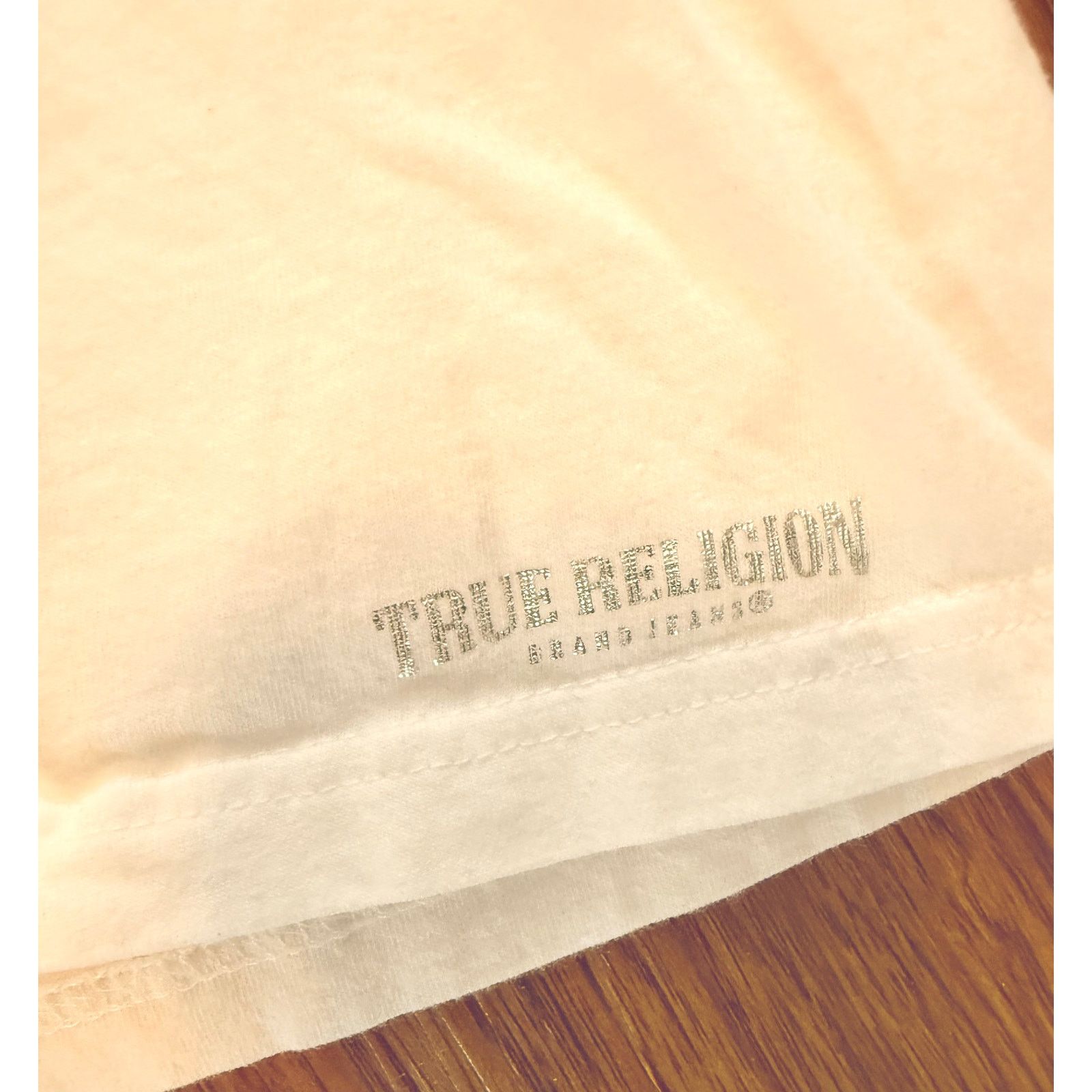 True Religion True Religion Shirt Mens XL White Blank Tee Size US XL / EU 56 / 4 - 3 Thumbnail