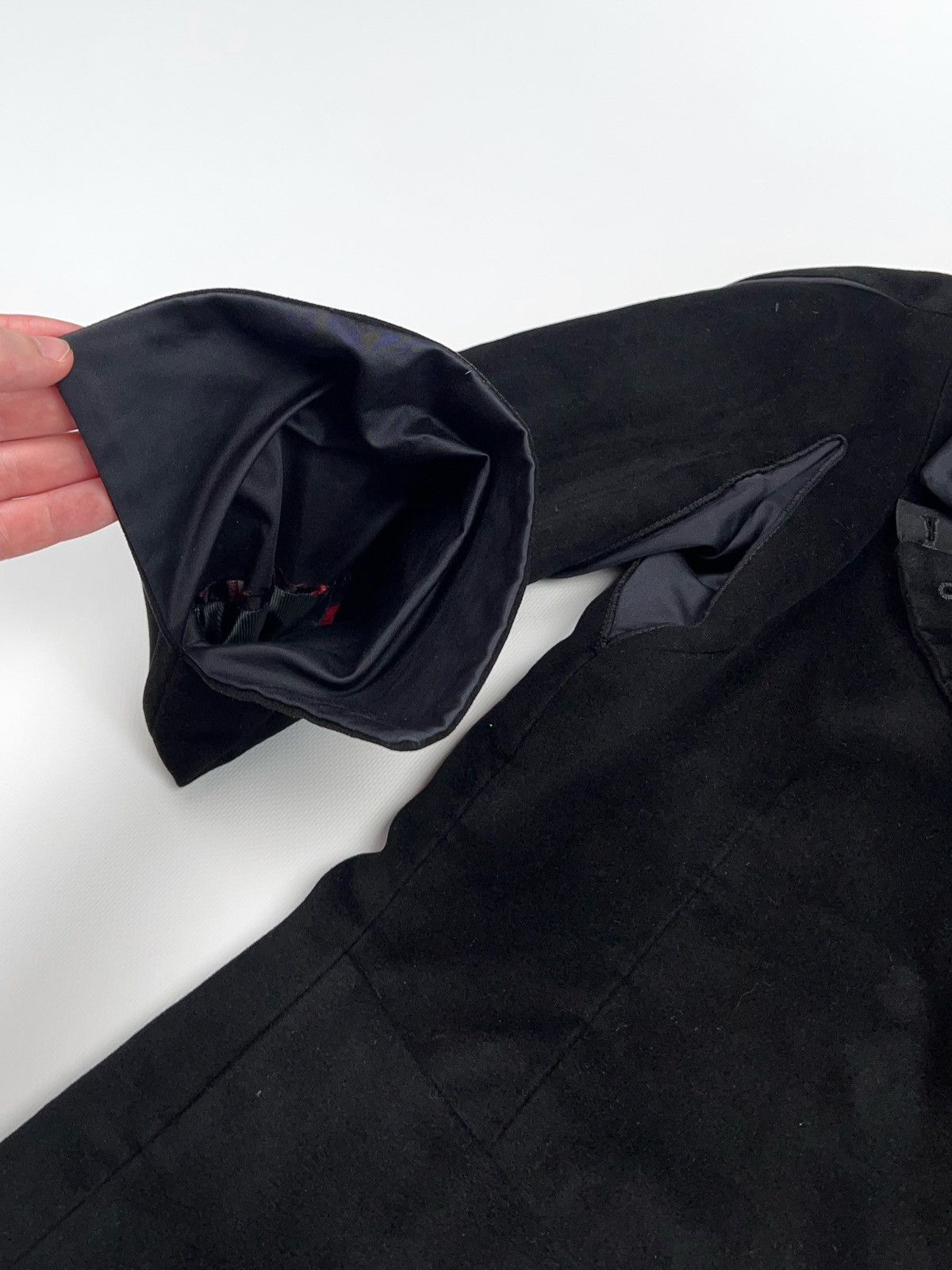 Marithe + Francois Girbaud Marithe Francois Girbaud Velour Blazer Jacket Size XS / US 0-2 / IT 36-38 - 13 Thumbnail