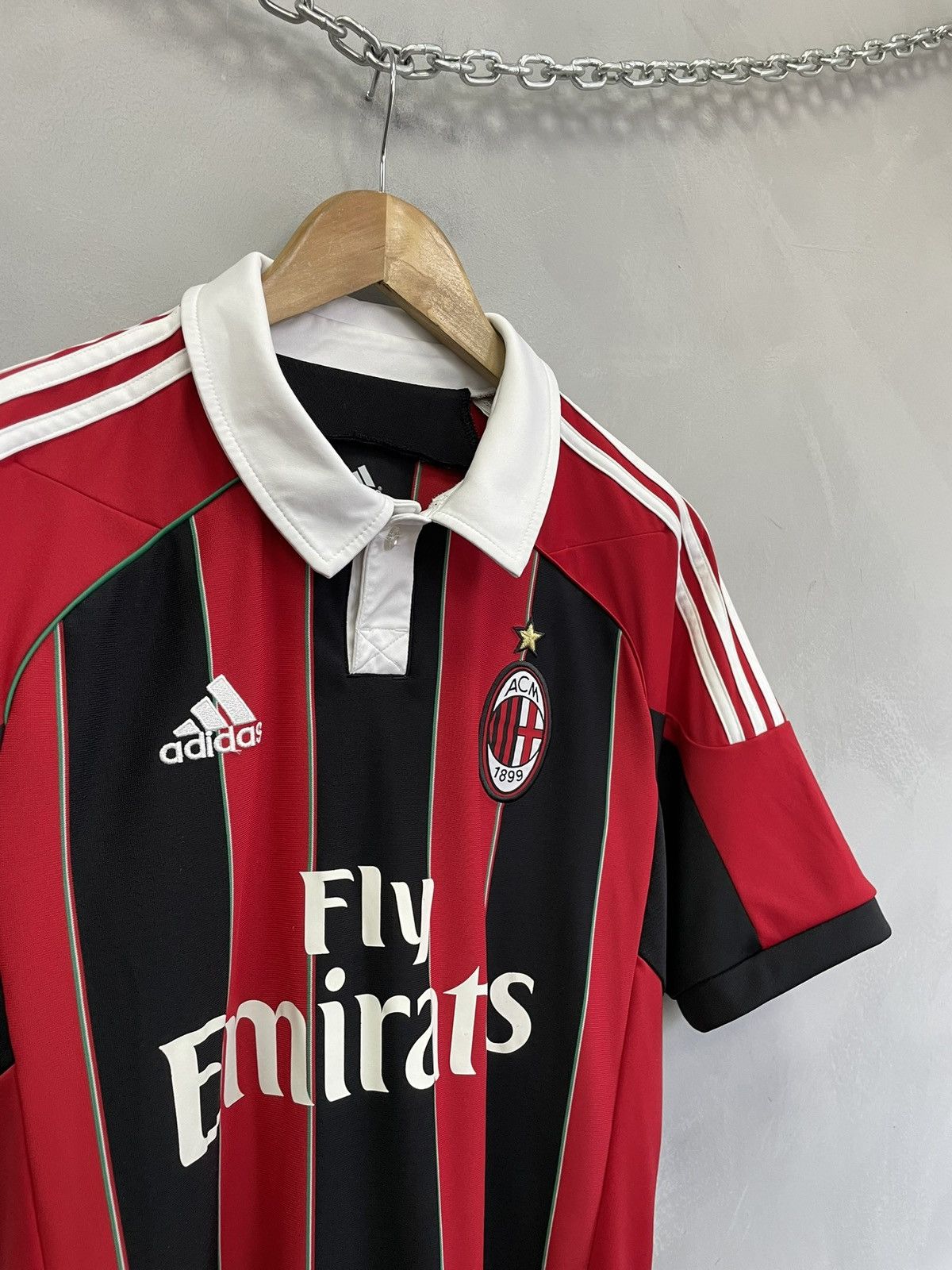 Adidas Ac Milan adidas archive Fly Emirates jersey tee Size US M / EU 48-50 / 2 - 5 Thumbnail