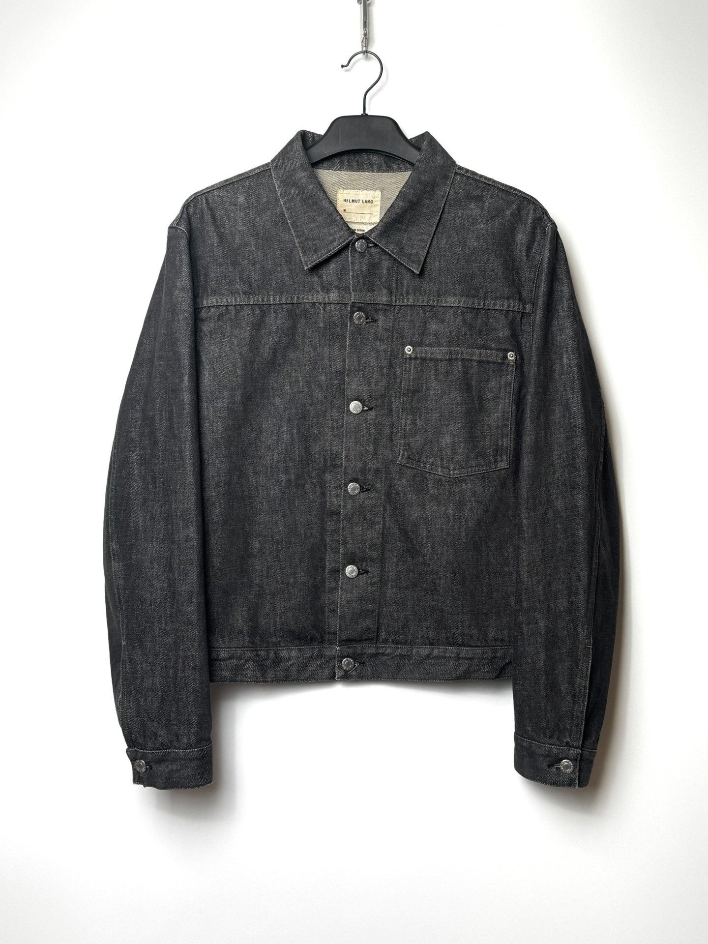 Helmut Lang Helmut Lang 2000 Single Pocket Denim Jacket Size US L / EU 52-54 / 3 - 1 Thumbnail