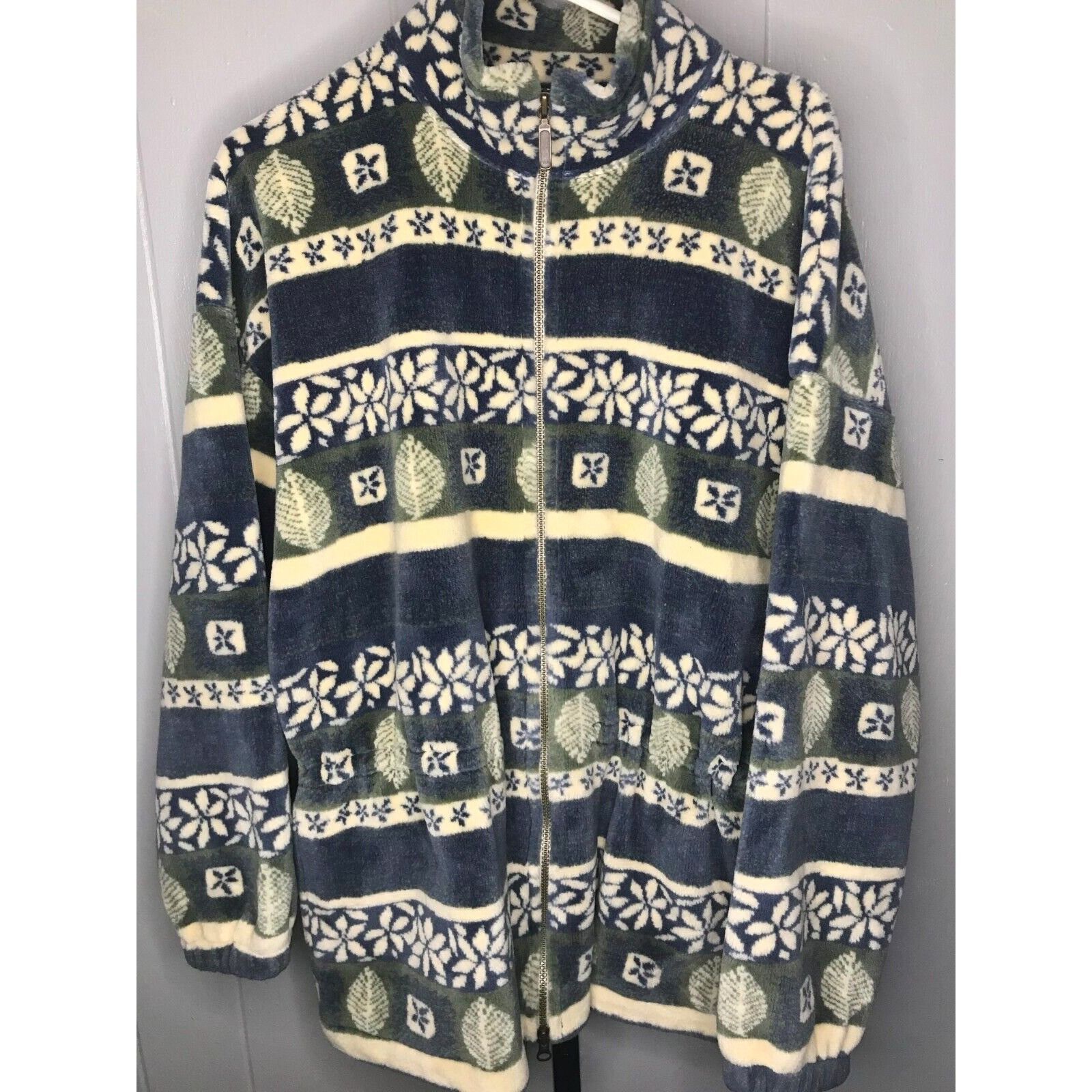 Vintage Vintage Alps Fine Women’s Apparel sz LG Full Zip Fuzzy Cardi Size L / US 10 / IT 46 - 1 Thumbnail