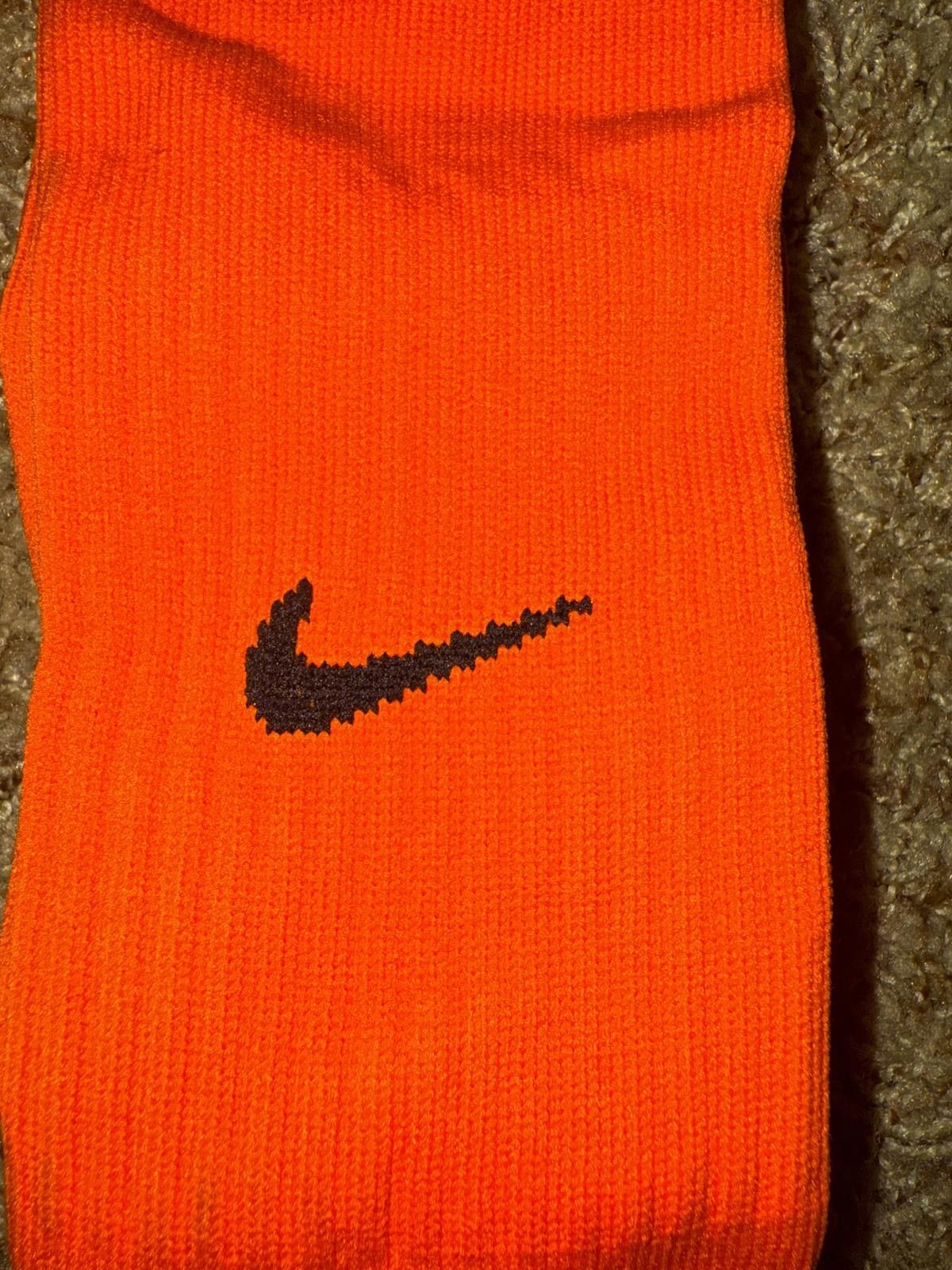 Nike Nike Men’s Classic Cushion II Football Orange Socks Size ONE SIZE - 3 Thumbnail