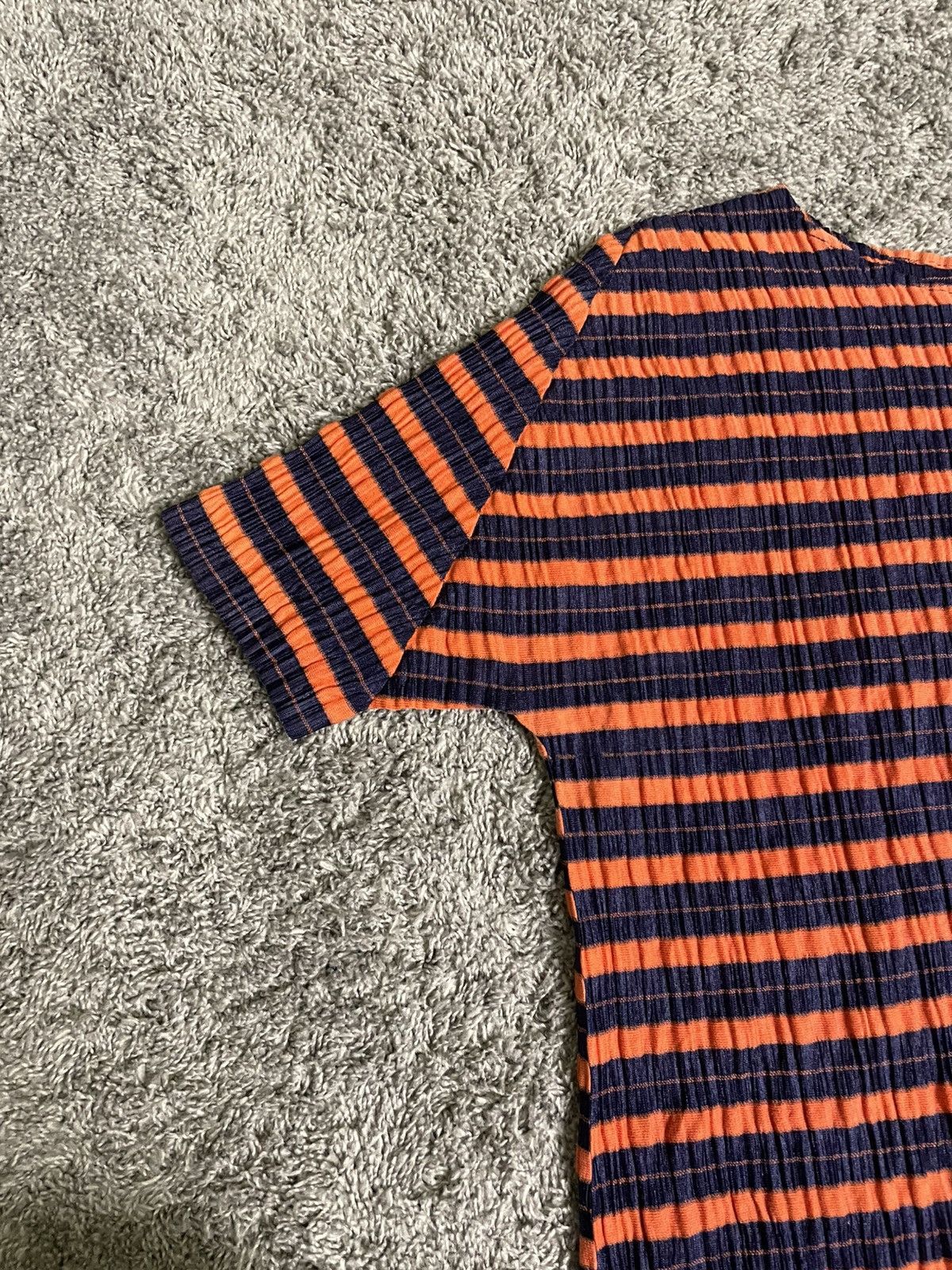 Pleats Please Issey Miyake Pleats Please Issey Miyake Stripe Shirt Size M / US 6-8 / IT 42-44 - 4 Thumbnail