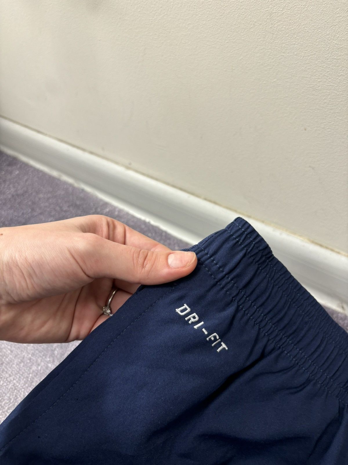 Nike Nike Manchester City Y2K Dri-Fit Navy Blue Hype Track Pants Size US 30 / EU 46 - 11 Thumbnail