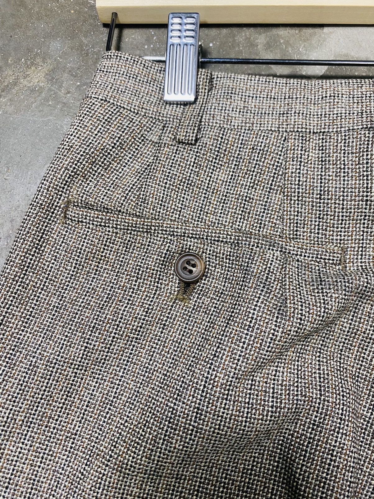 Burberry Vintage 90s Burberry Wool Pants Size US 28 / EU 44 - 13 Thumbnail