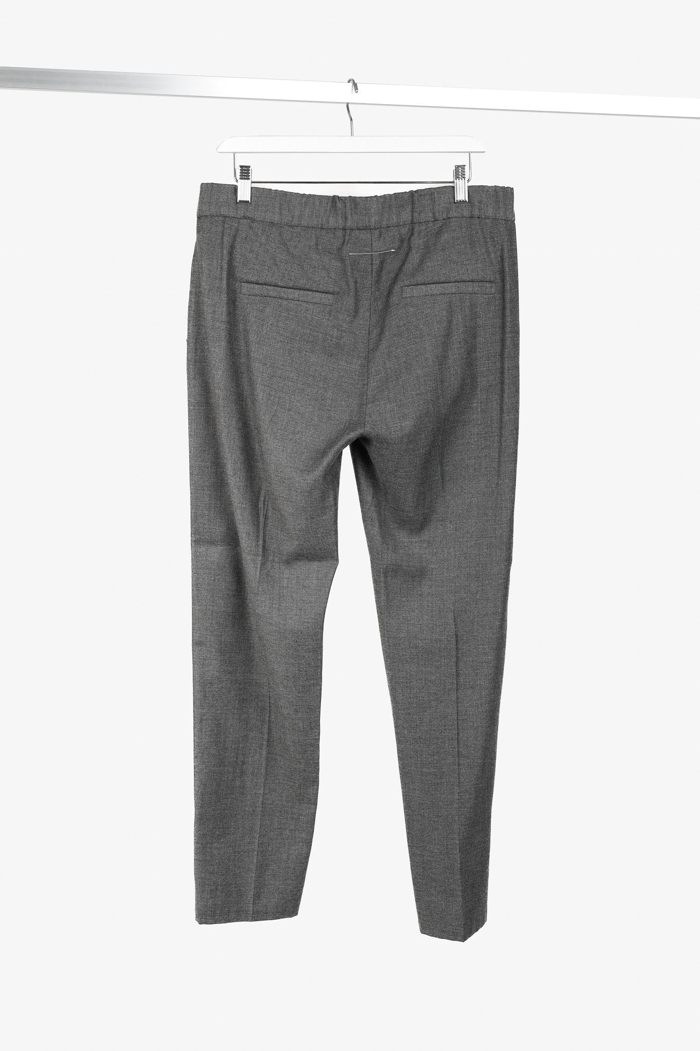 MM6 × Maison Margiela MM6 Maison Martin Margiela Wool-Blend Black-Waist Trousers Size 27" / US 4 / IT 40 - 2 Thumbnail
