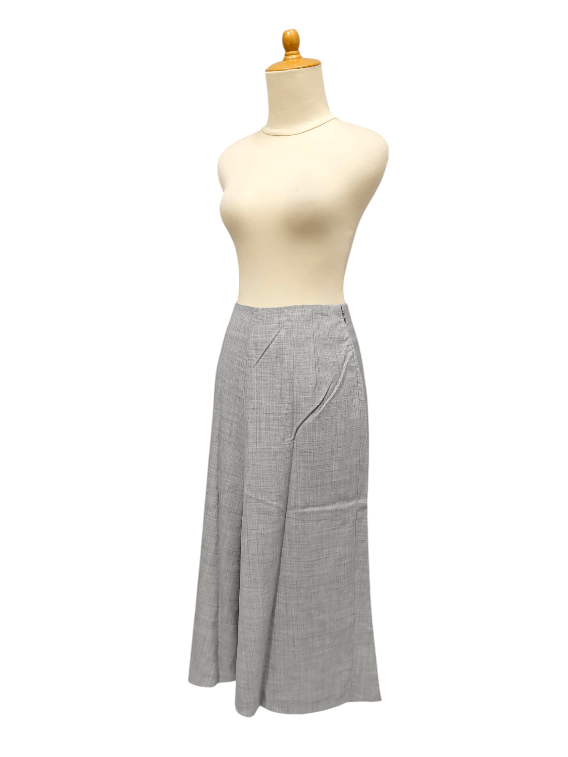 Yohji Yamamoto SAMPLE🔥Y's Yohji Yamamoto Flared Tailored Skirt Size 29" - 3 Thumbnail