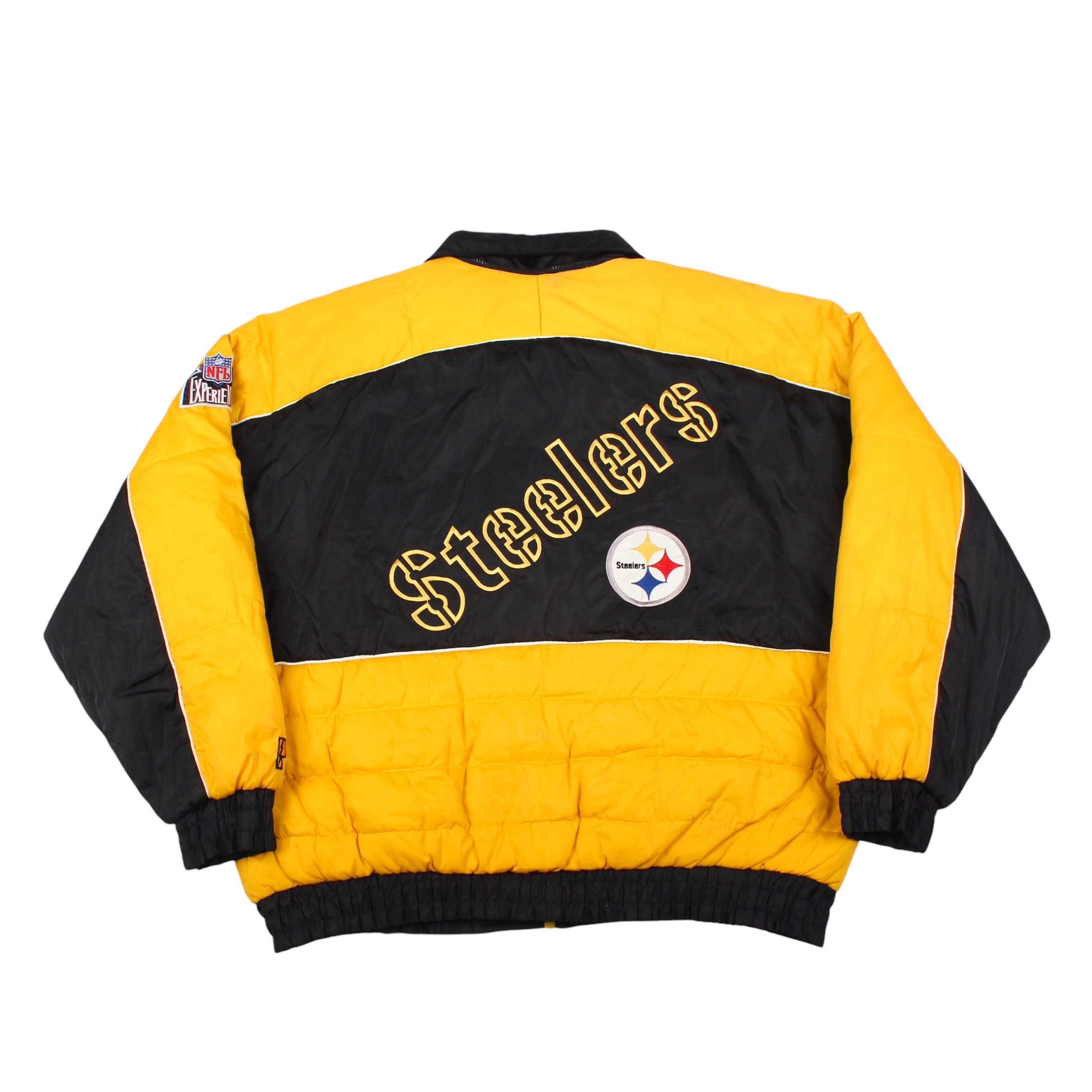 Pro Player Pittsburgh Steelers Jacket NFL 90s Pro Player Puffer Jacket Size US XL / EU 56 / 4 - 4 Thumbnail