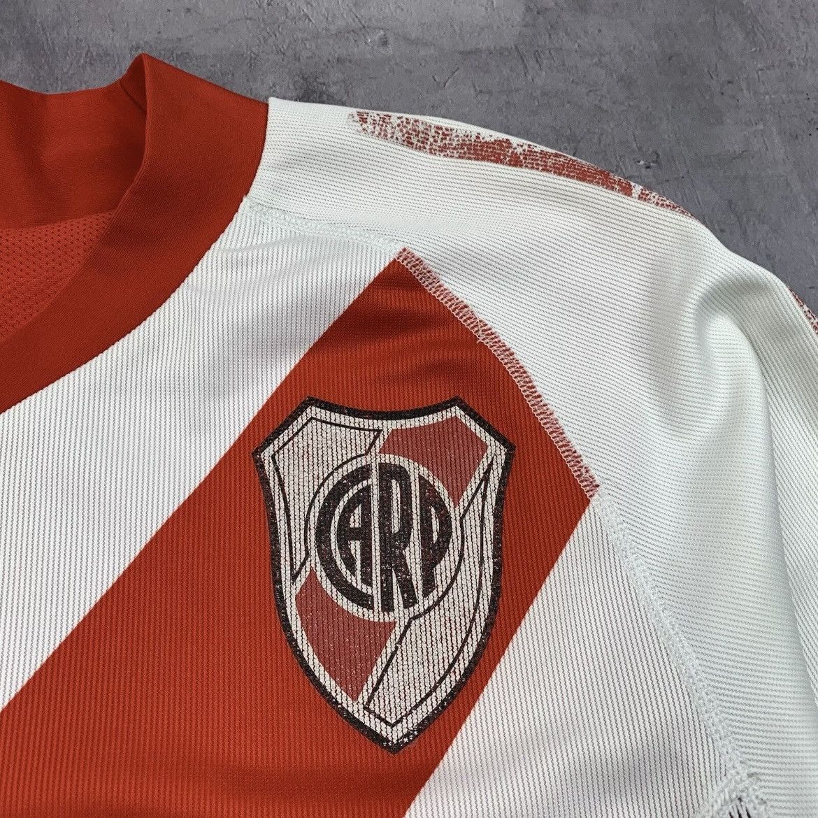 Adidas Rare! River Plate Vintage Adidas Double Layer Argentina 2003 Size US M / EU 48-50 / 2 - 7 Thumbnail