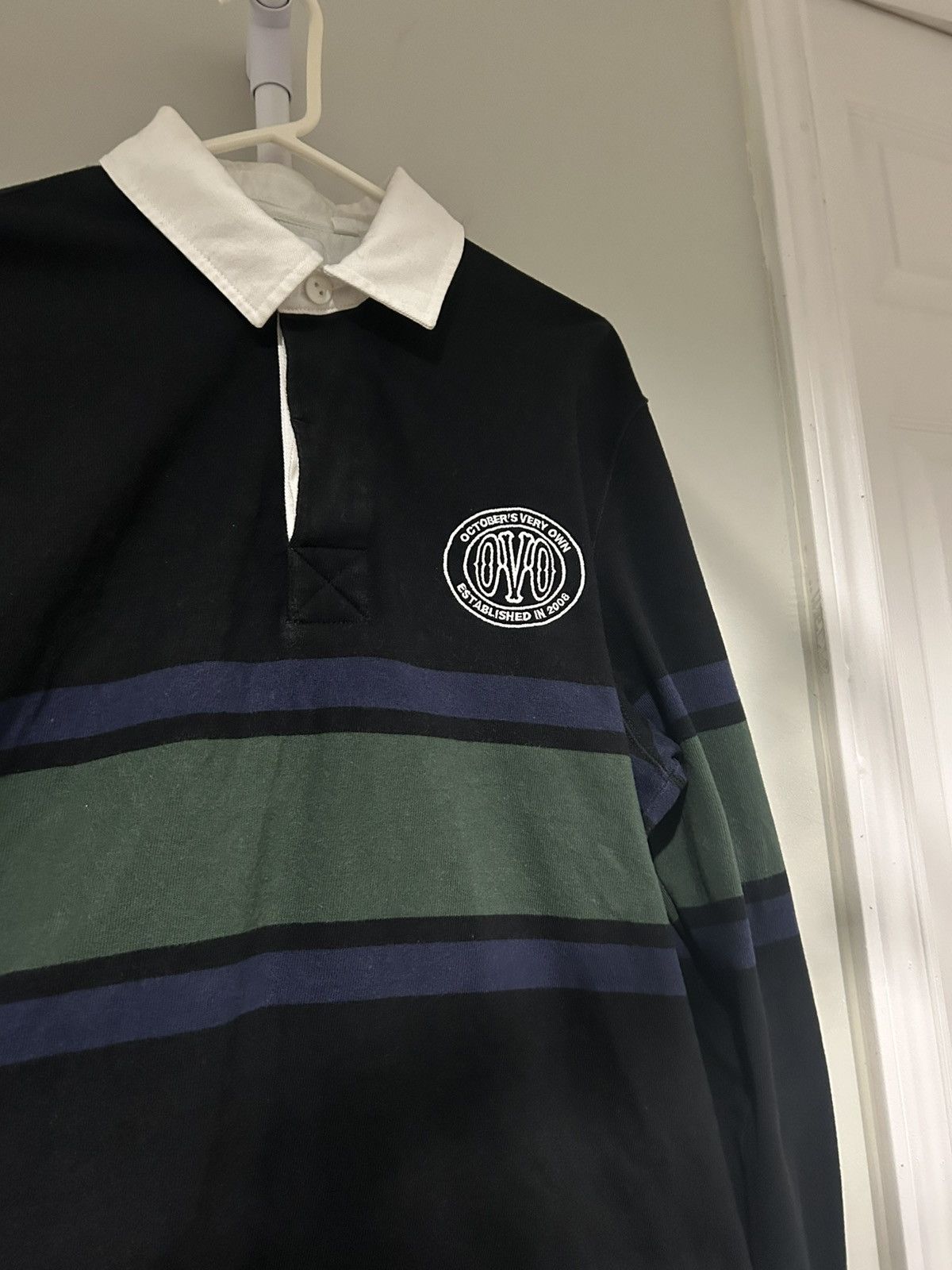 October's Very Own OVO rugby shirt black Size US L / EU 52-54 / 3 - 2 Thumbnail