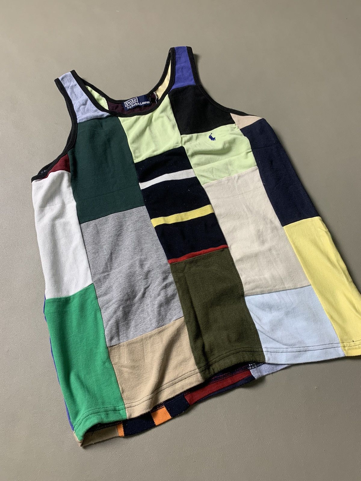Polo Ralph Lauren × Ralph Lauren Vintage Polo Ralph Lauren Patchwork Size US L / EU 52-54 / 3 - 6 Thumbnail