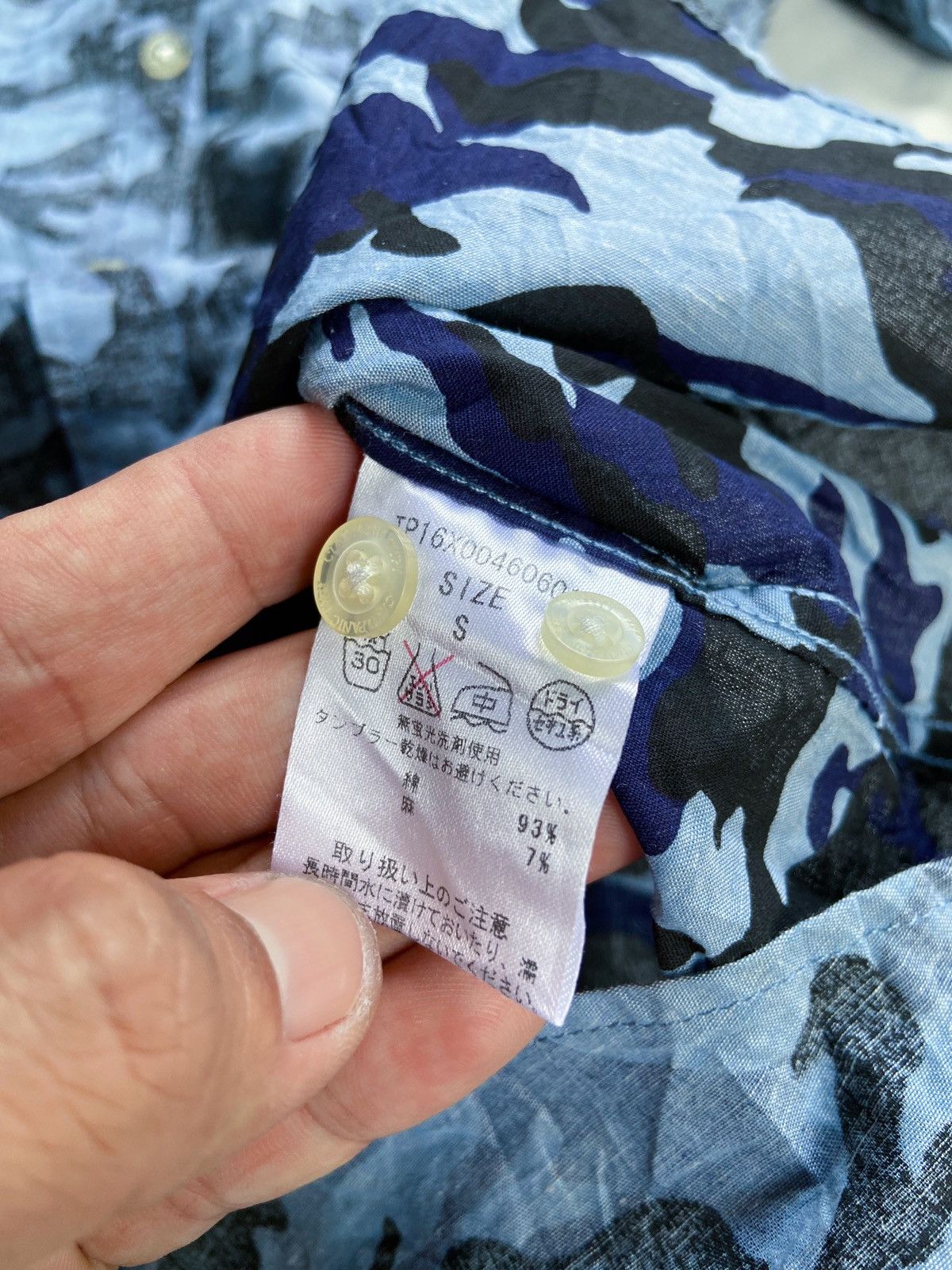 PPFM CIAOPANIC TTPY ARMY BUTTON UP SHIRT Size US M / EU 48-50 / 2 - 14 Thumbnail