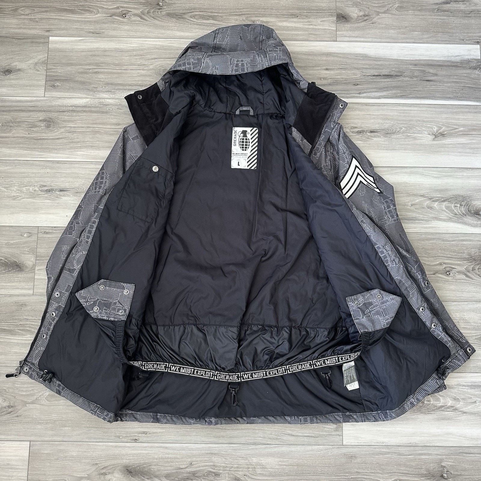 Grenade Grenade Fatigue Project Snowboarding Jacket Men's Large Gray Size US L / EU 52-54 / 3 - 9 Thumbnail