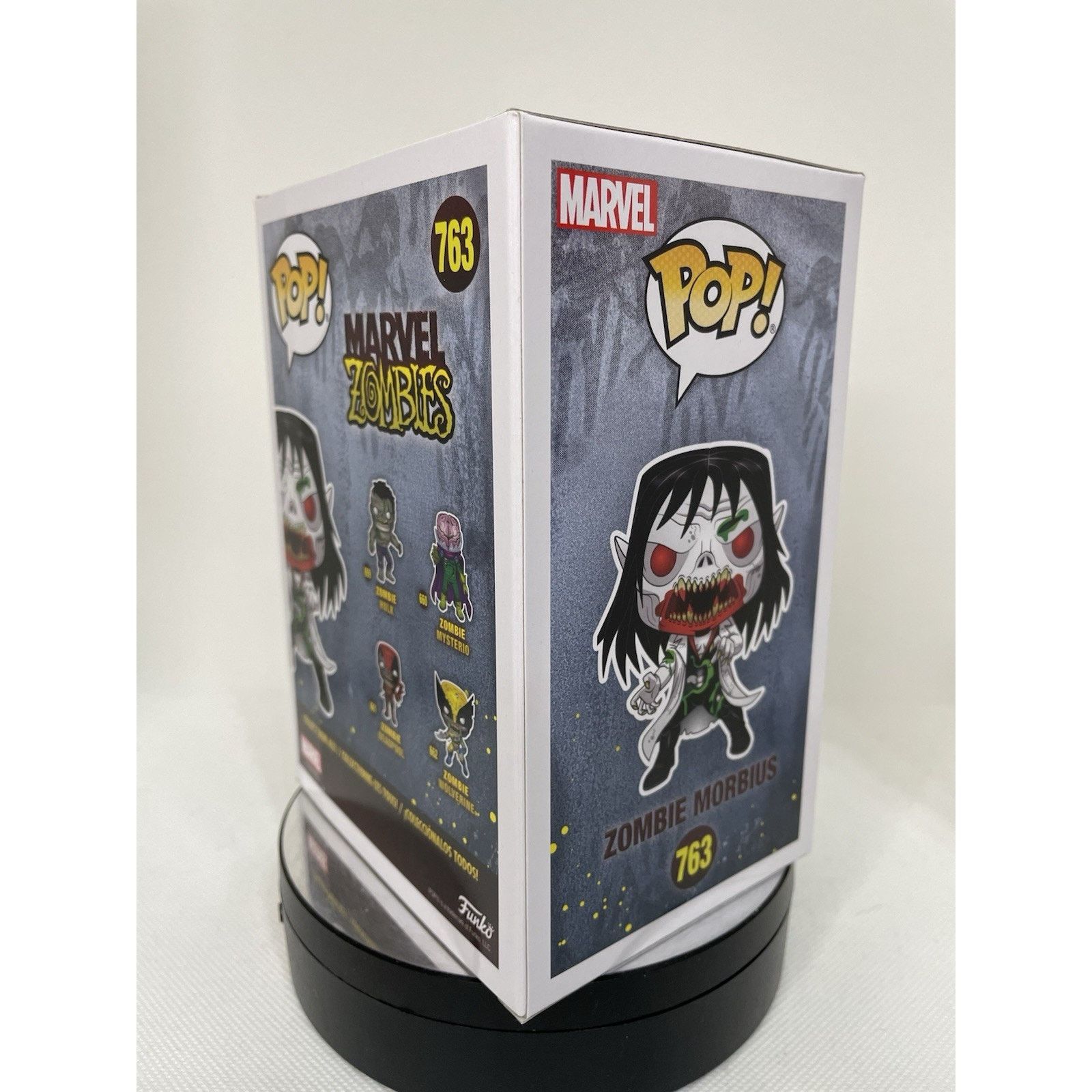 Marvel Comics Funko Pop! Zombie Morbius Spring Convention 763 Size ONE SIZE - 6 Thumbnail