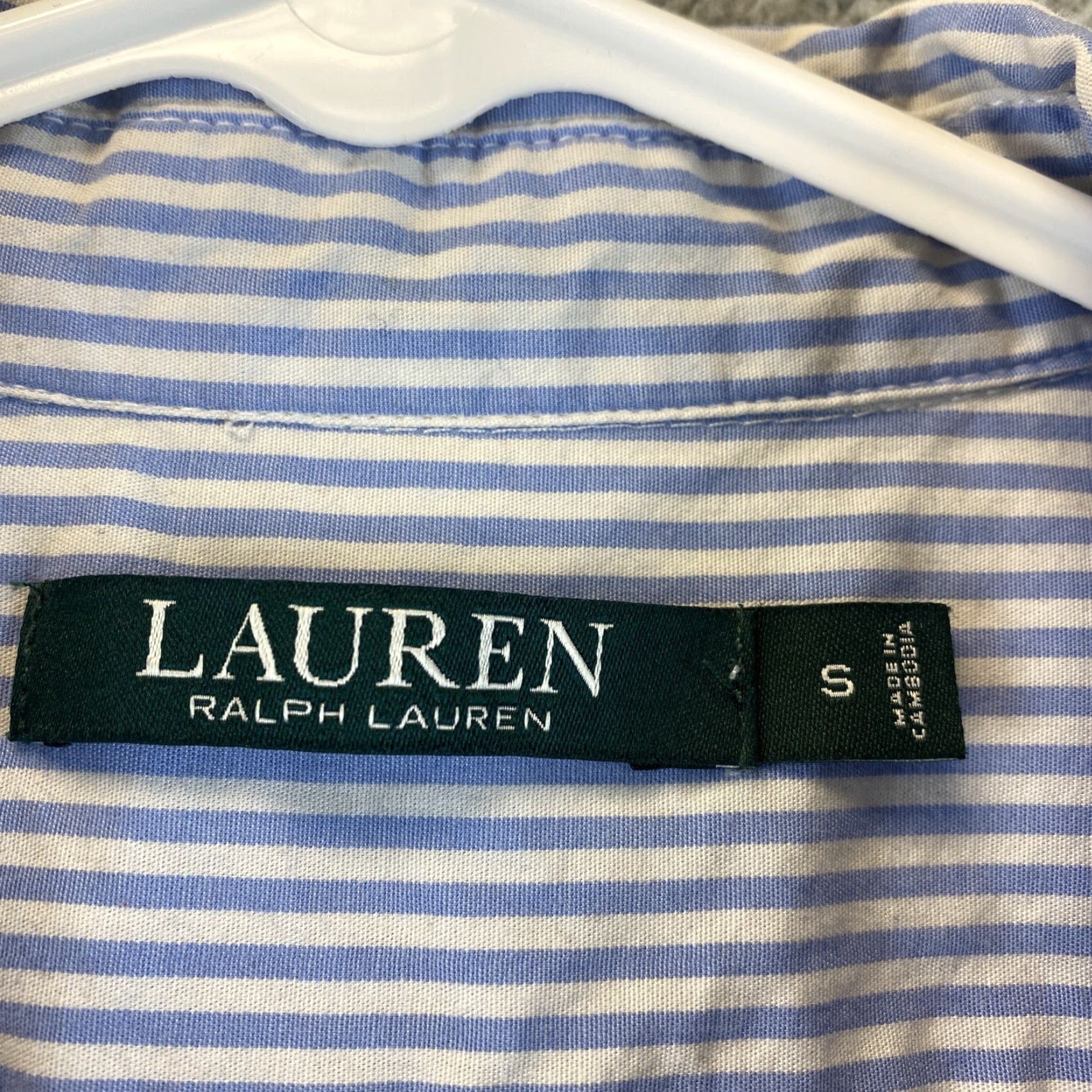 Ralph Lauren Ralph Lauren Shirt Men Adult S Button-Up 3/4 Sleeve Blue Cotton RLL Logo Striped Casual Mens Size US S / EU 44-46 / 1 - 7 Thumbnail