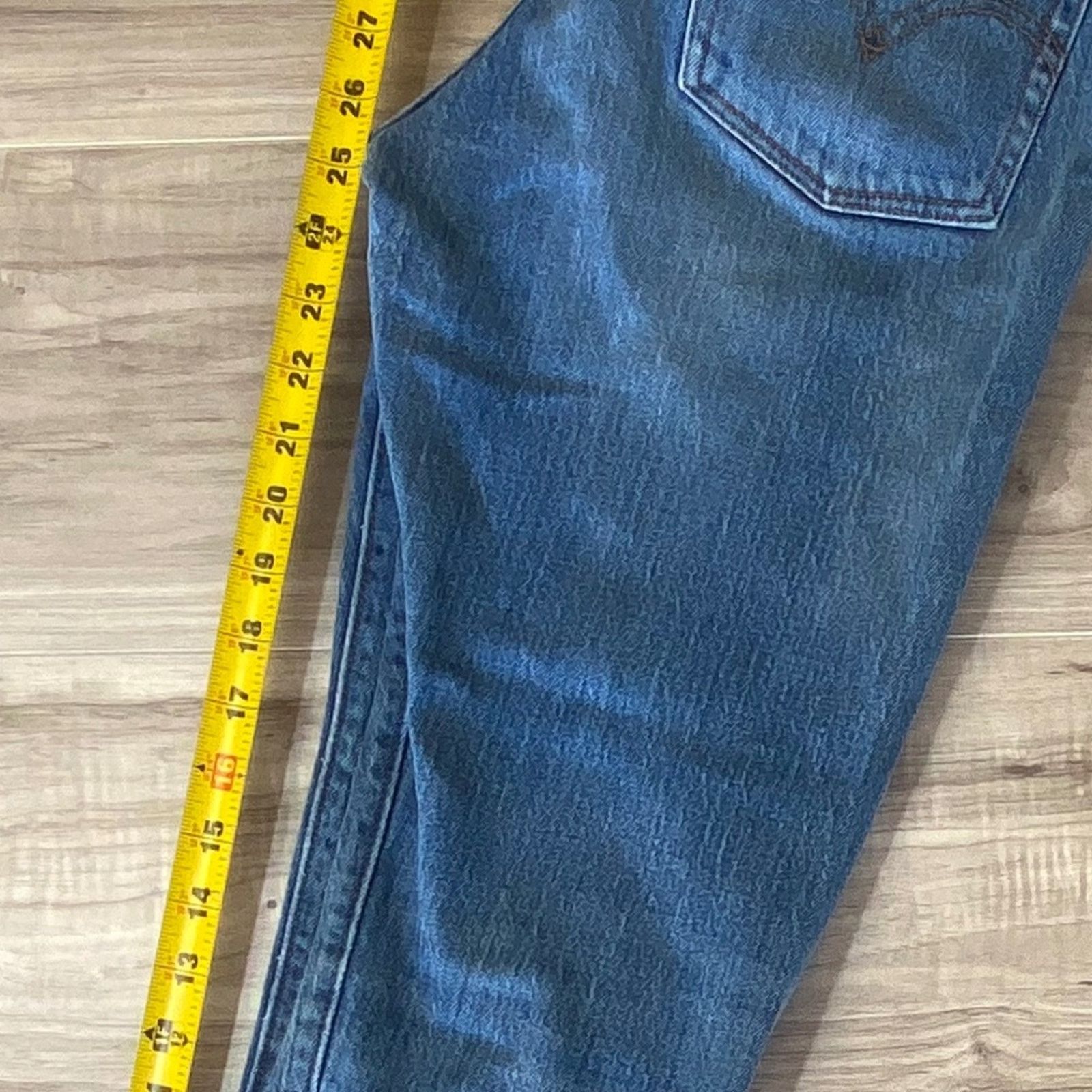 Levi's Levi's White Oak Cone Denim High-Rise Button Fly - 28 Size 28" / US 6 / IT 42 - 13 Thumbnail