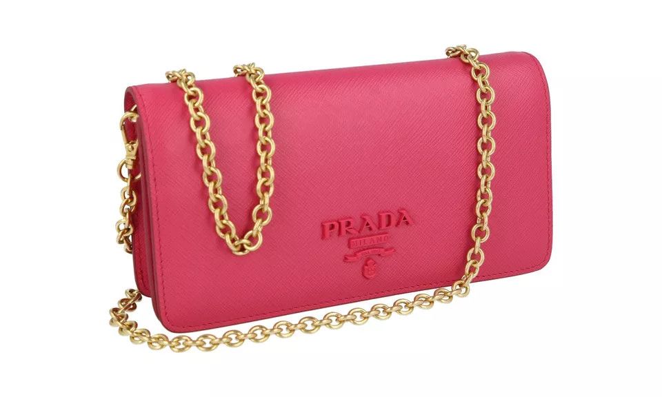 Prada o1srvl11e0624 Size: OS / Shoulder Bag in Pink Size ONE SIZE - 8 Thumbnail