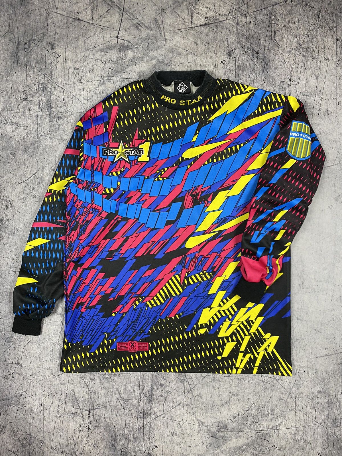 Vintage Vintage Pro Star 90s Goalkeeper Football Shirt Jersey Size US L / EU 52-54 / 3 - 2 Thumbnail