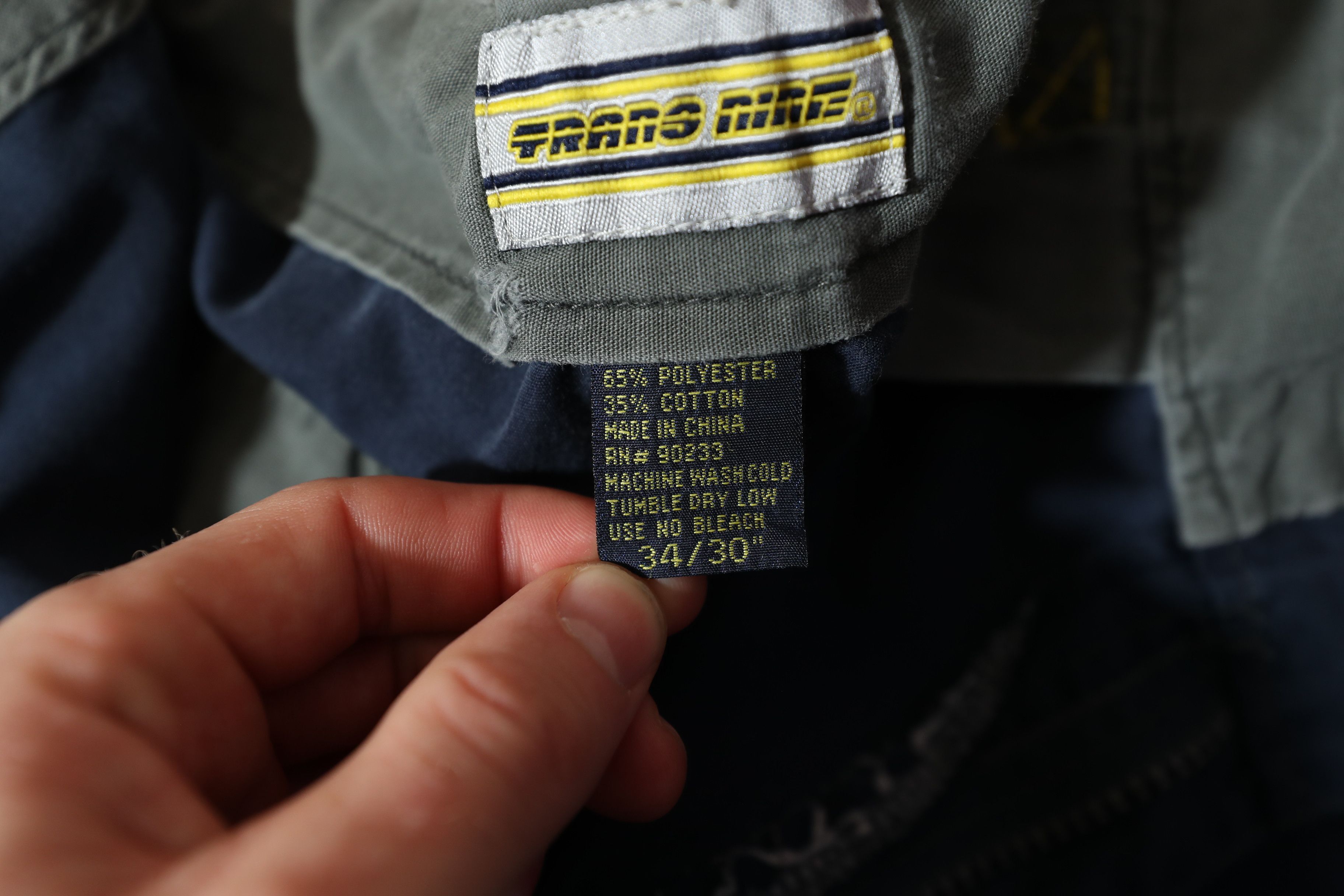 Vintage Vintage Transnine Raver Cargo Pants (34/30) Size US 34 / EU 50 - 17 Thumbnail