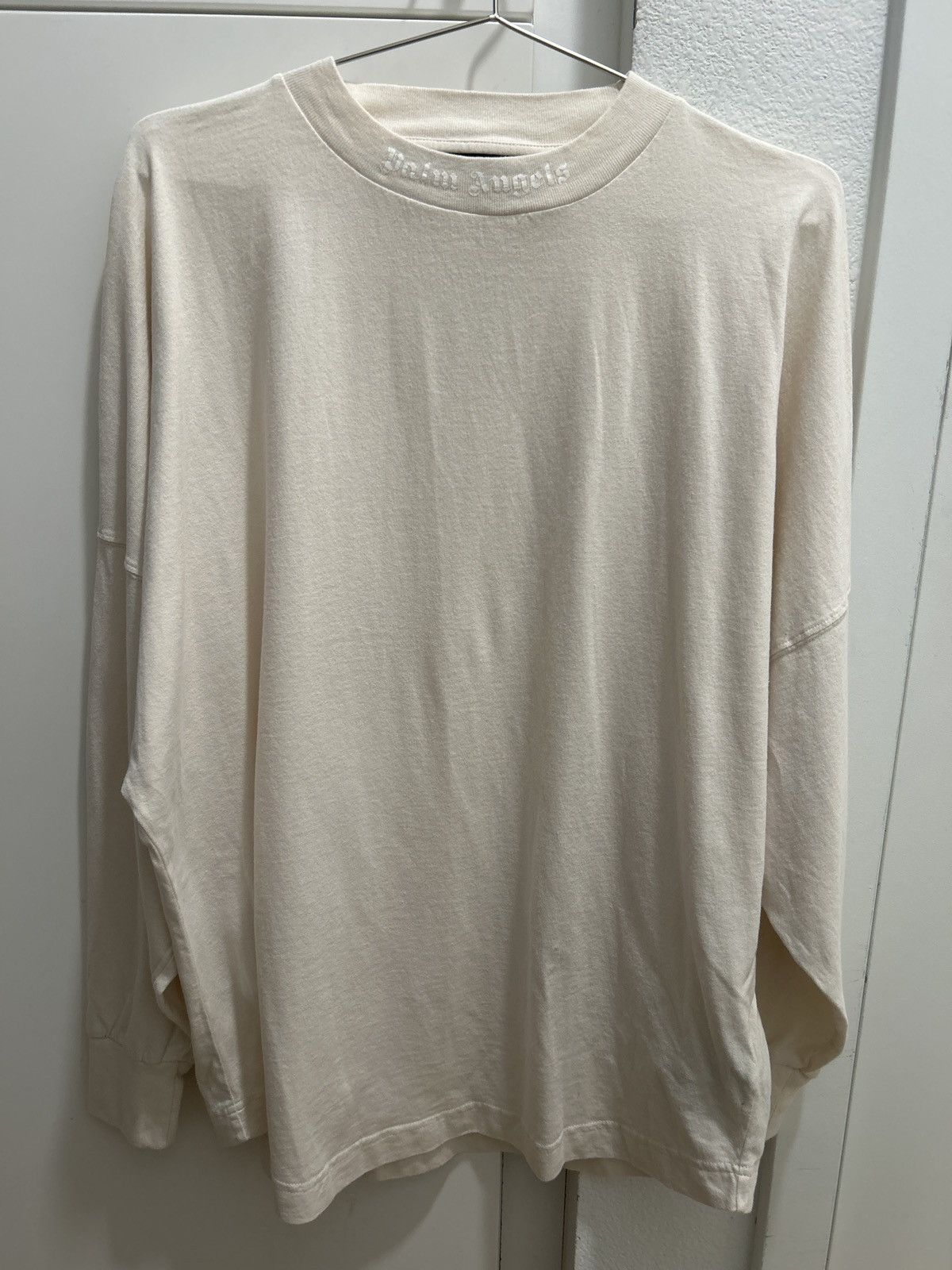 Palm Angels Palm Angels Butter White Classic Logo Sleeve $315 Size US M / EU 48-50 / 2 - 3 Thumbnail
