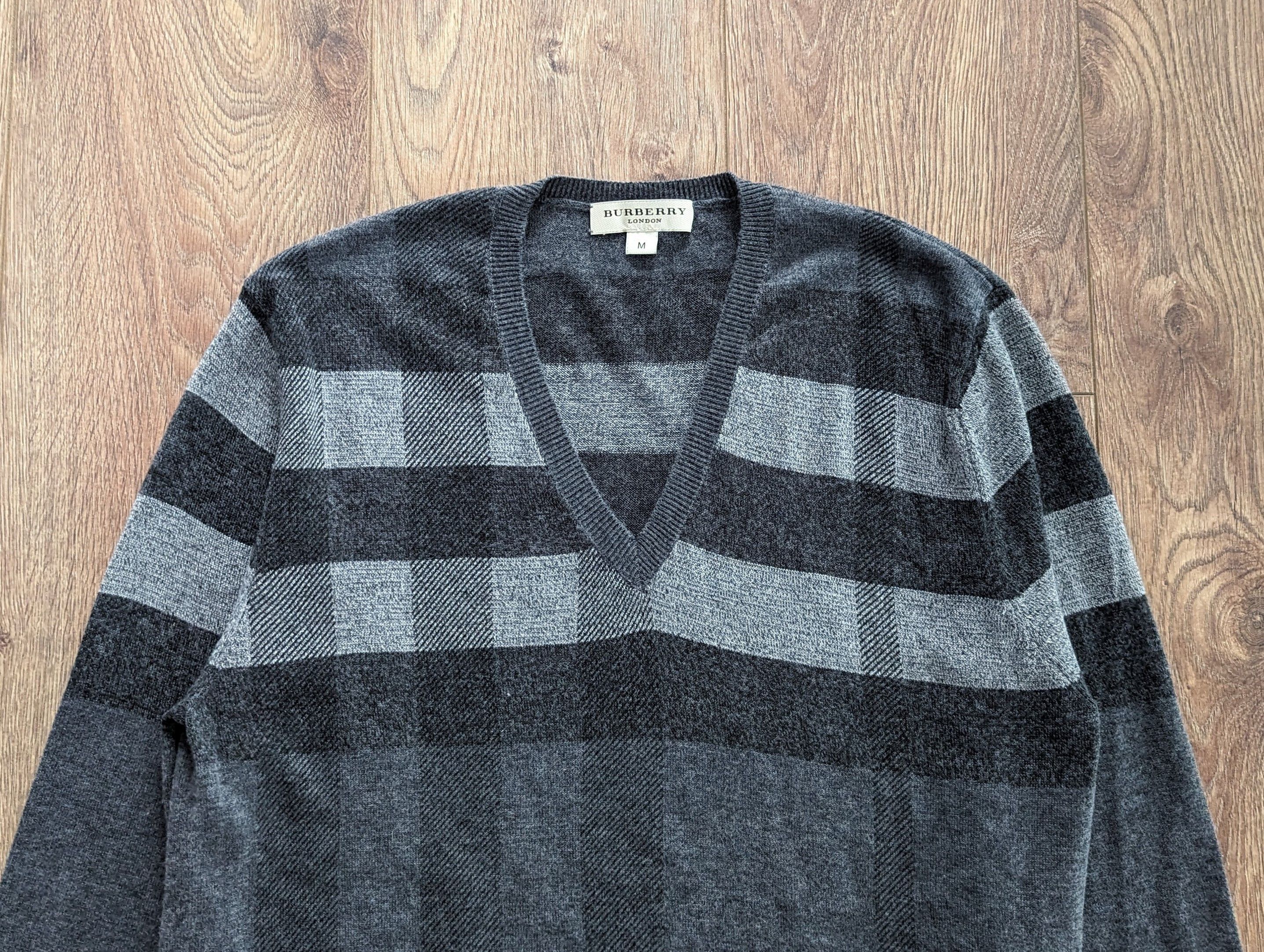 Burberry BURBERRY Wool Silk Neck Men's Sweater Size M Luxury Brand Size US M / EU 48-50 / 2 - 16 Thumbnail