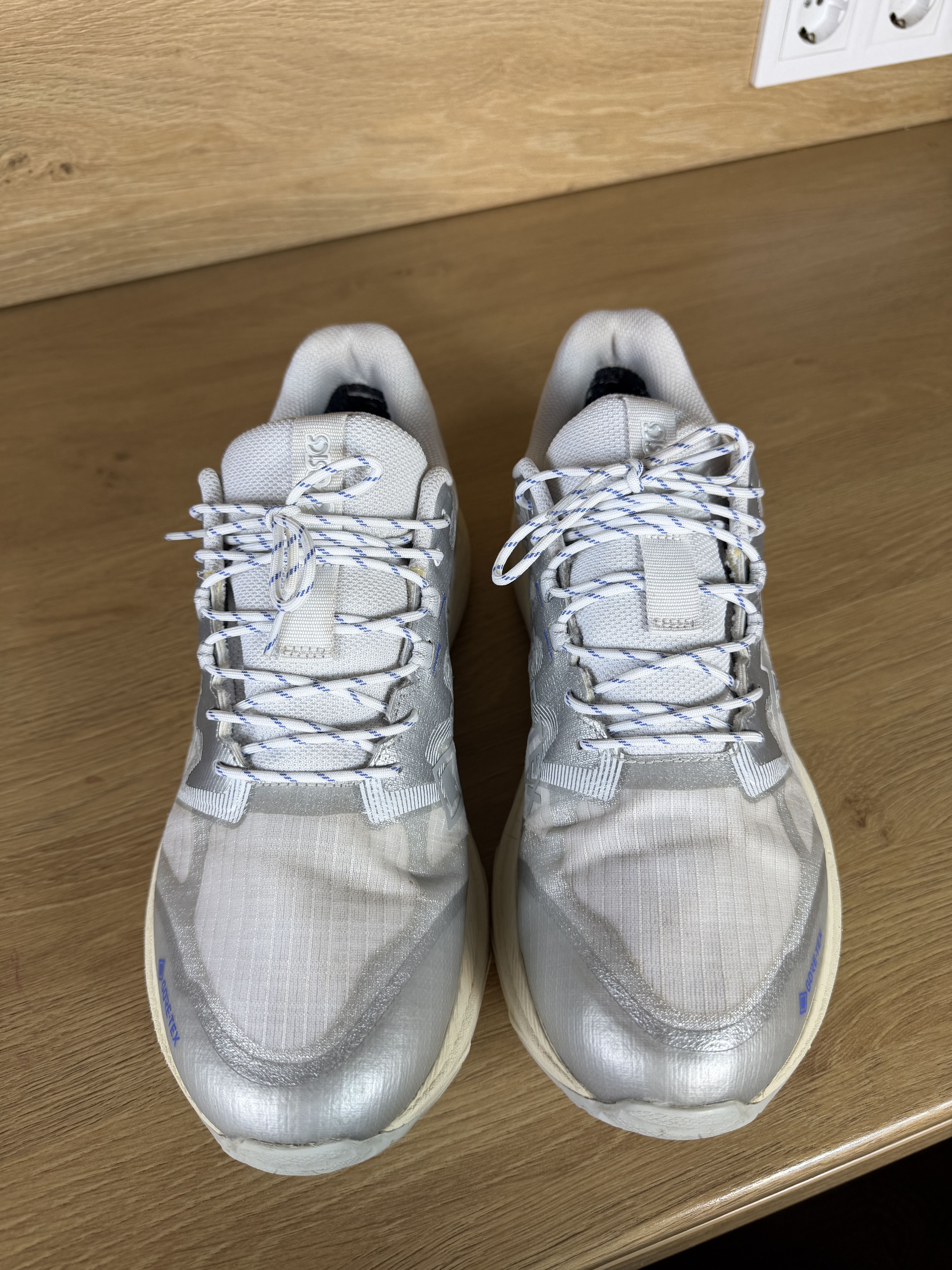 Asics ASICS gel Terrain gore-tex white pure silver us 10 Size US 10 / EU 43 - 6 Thumbnail
