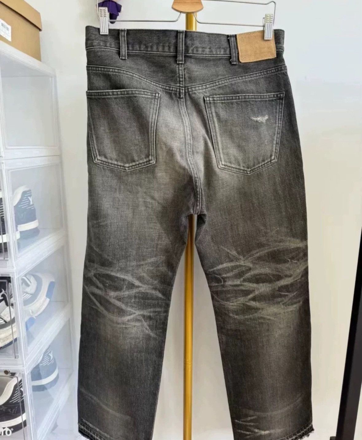 Celine Celine 24 SS Knife Cut Destroy Jeans Size US 30 / EU 46 - 2 Thumbnail