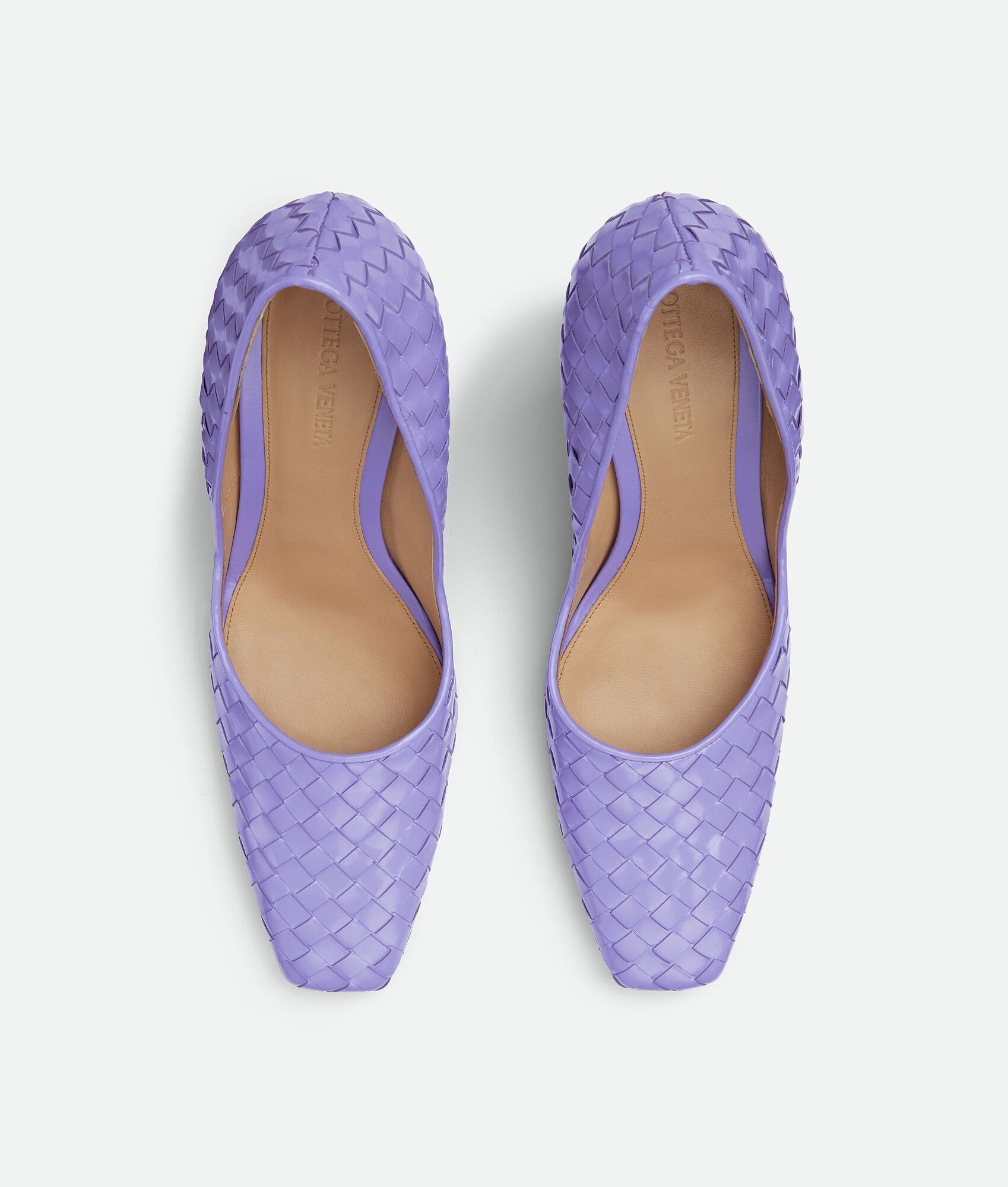 Bottega Veneta o1bcso1str0225 Comet Pumps in Purple Size US 8 / IT 38 - 4 Thumbnail