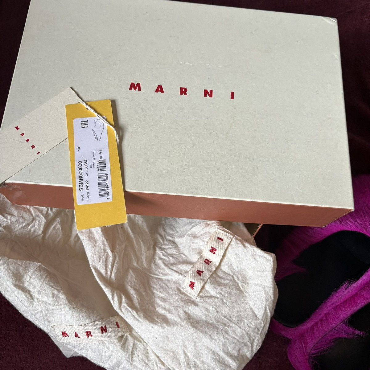 Marni Pink Marni Fussbet Slides Size 41 Size US 8 / EU 41 - 6 Thumbnail