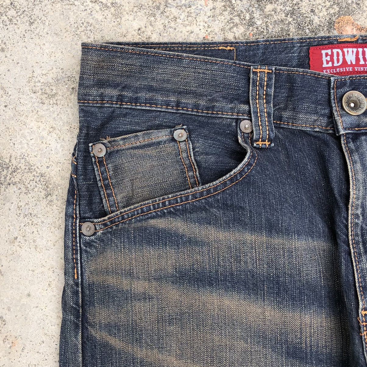 Edwin Vintage Edwin XV Rusty Distressed Denim Pants Size US 34 / EU 50 - 5 Thumbnail