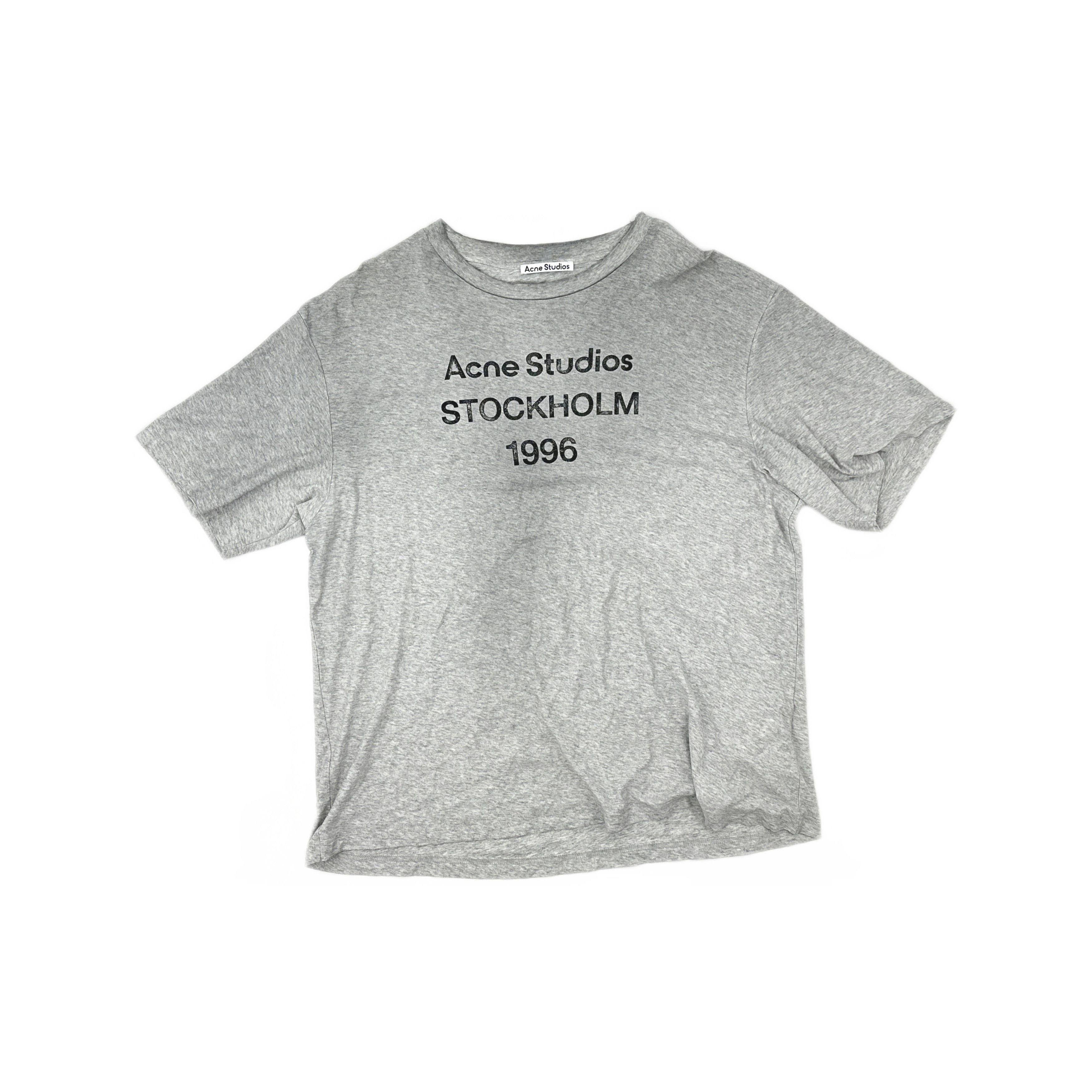 Acne Studios Acne Studios Stockholm 1996 Graphic T-Shirt Size XXL Size US XXL / EU 58 / 5 - 1 Thumbnail