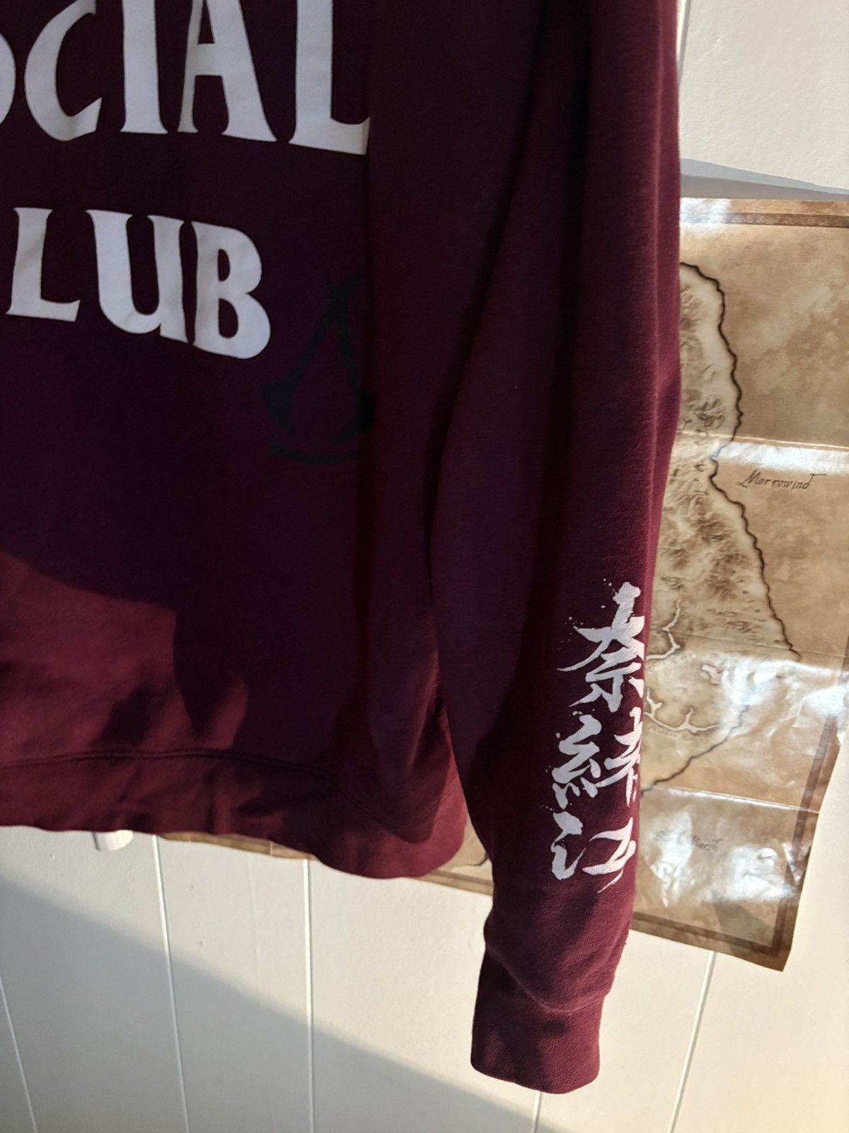 Anti Social Social Club Assassins Creed Shadows Magenta Hoodie Size US L / EU 52-54 / 3 - 4 Thumbnail