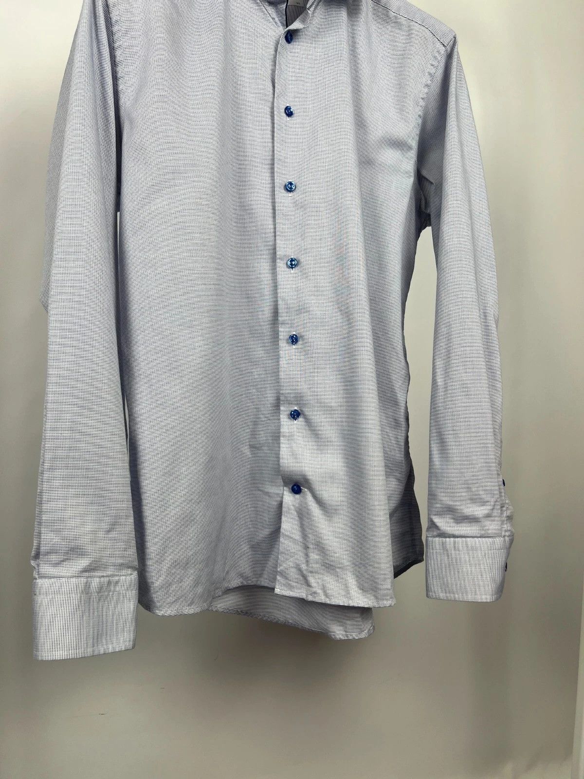 Eton Eton Men's Button Up Long Sleeve Micro Polka Dot Size US L / EU 52-54 / 3 - 2 Thumbnail